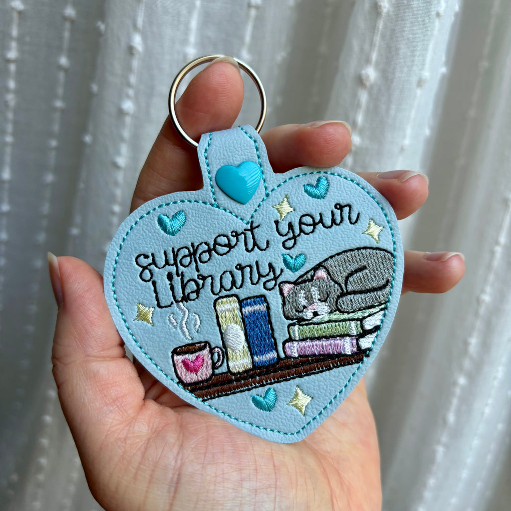 Support Your Library Keychain