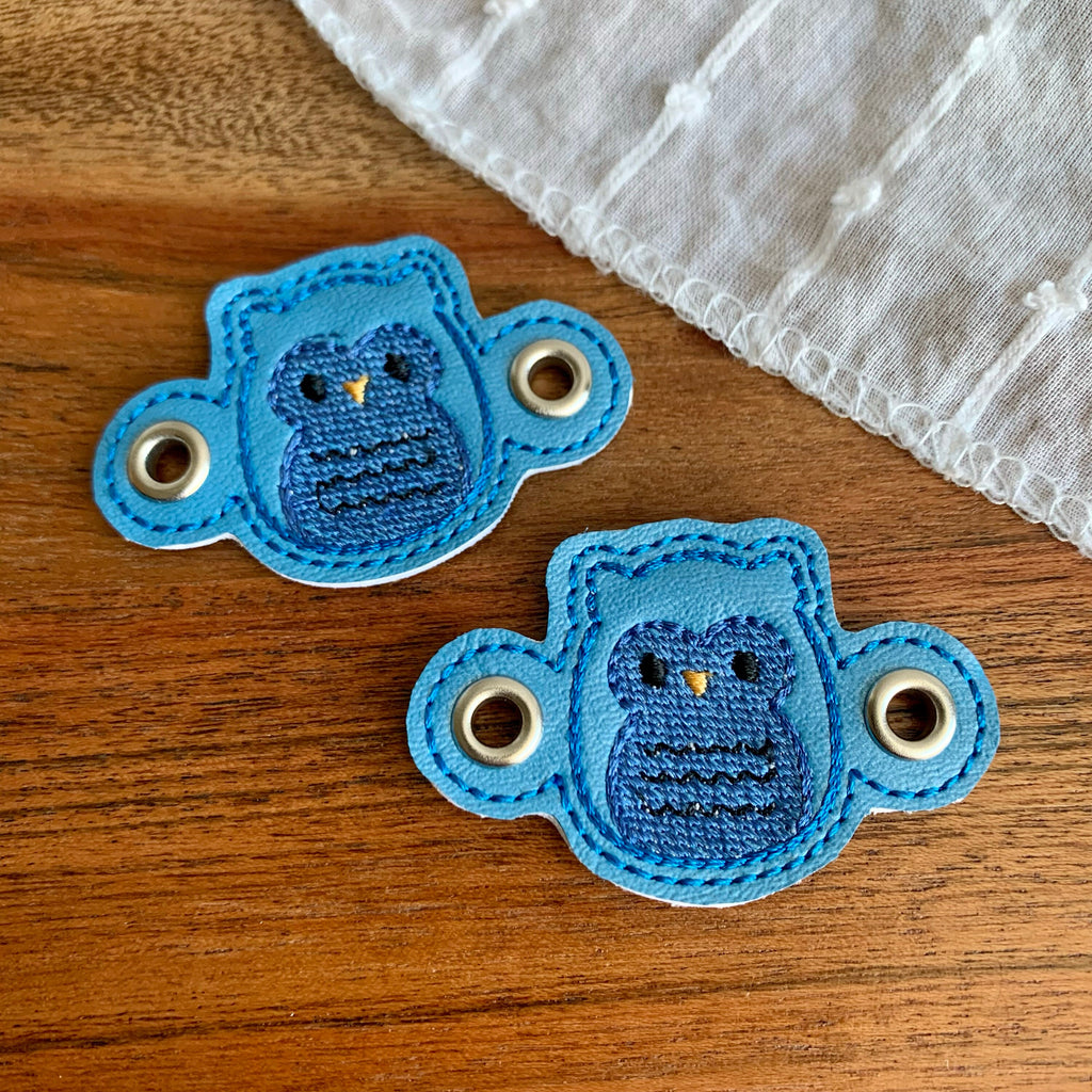 Owl Shoe Charms