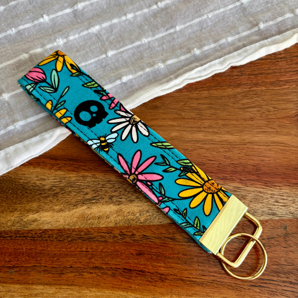 Floral Key Fob