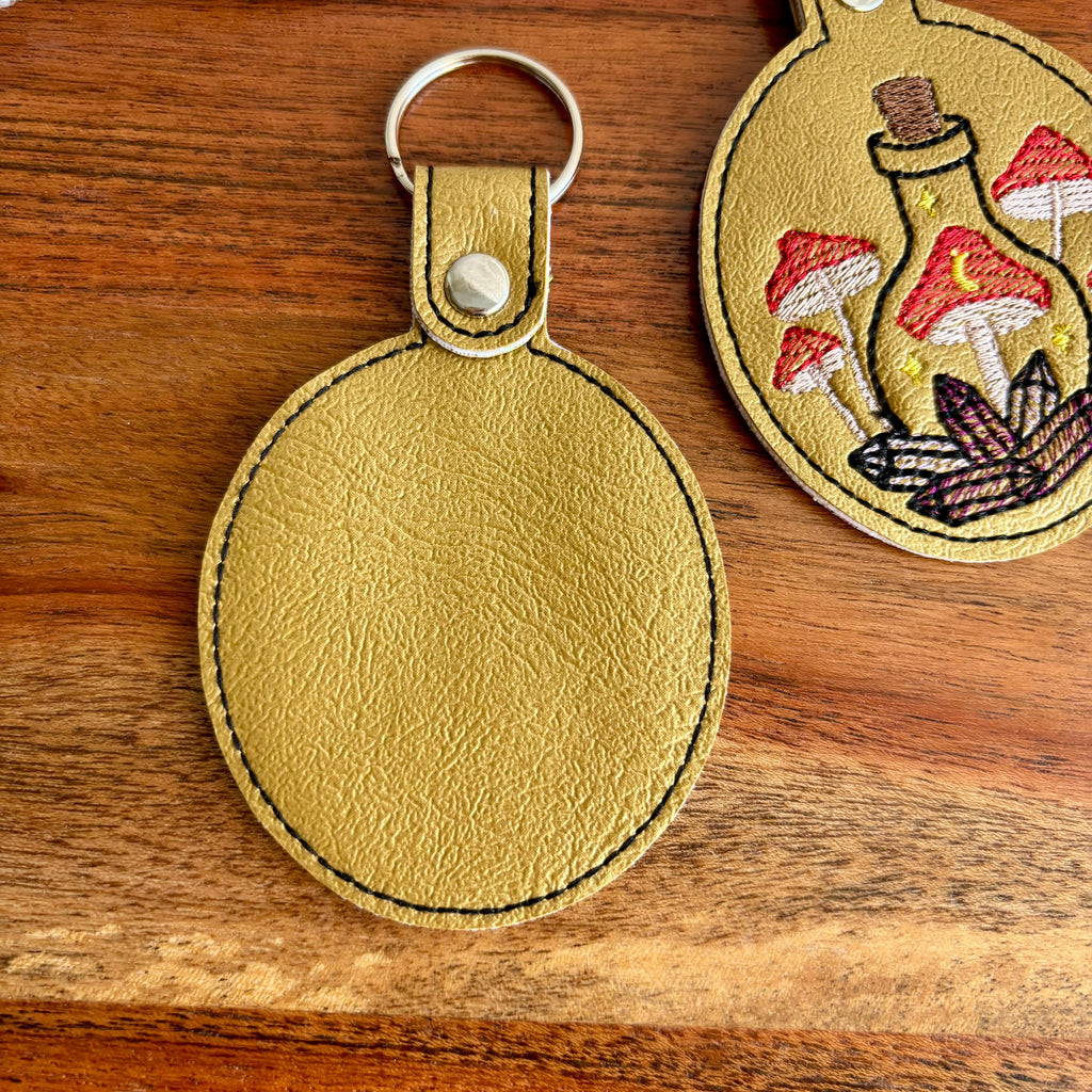 Mushroom Keychain
