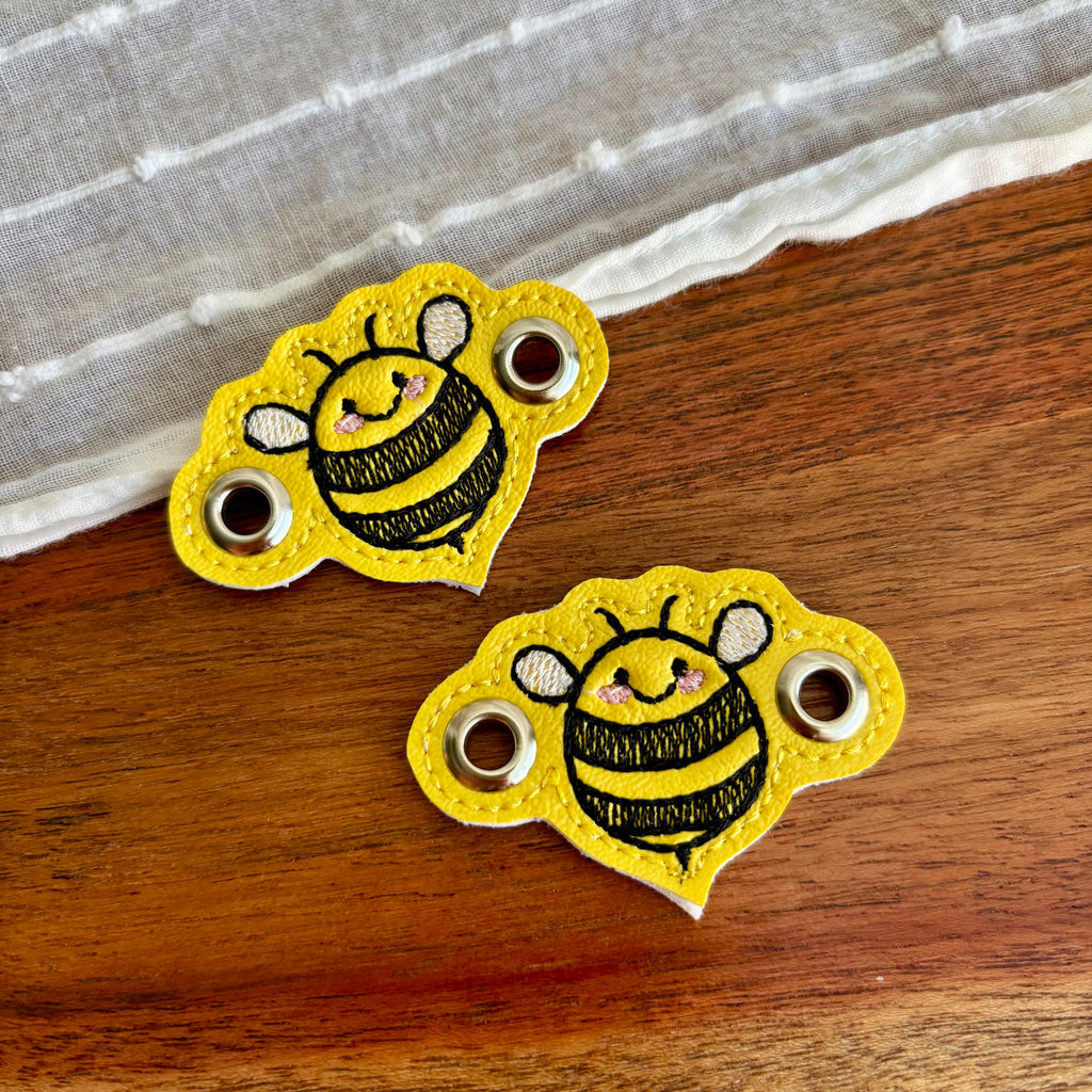 Bumblebee Shoe Charms