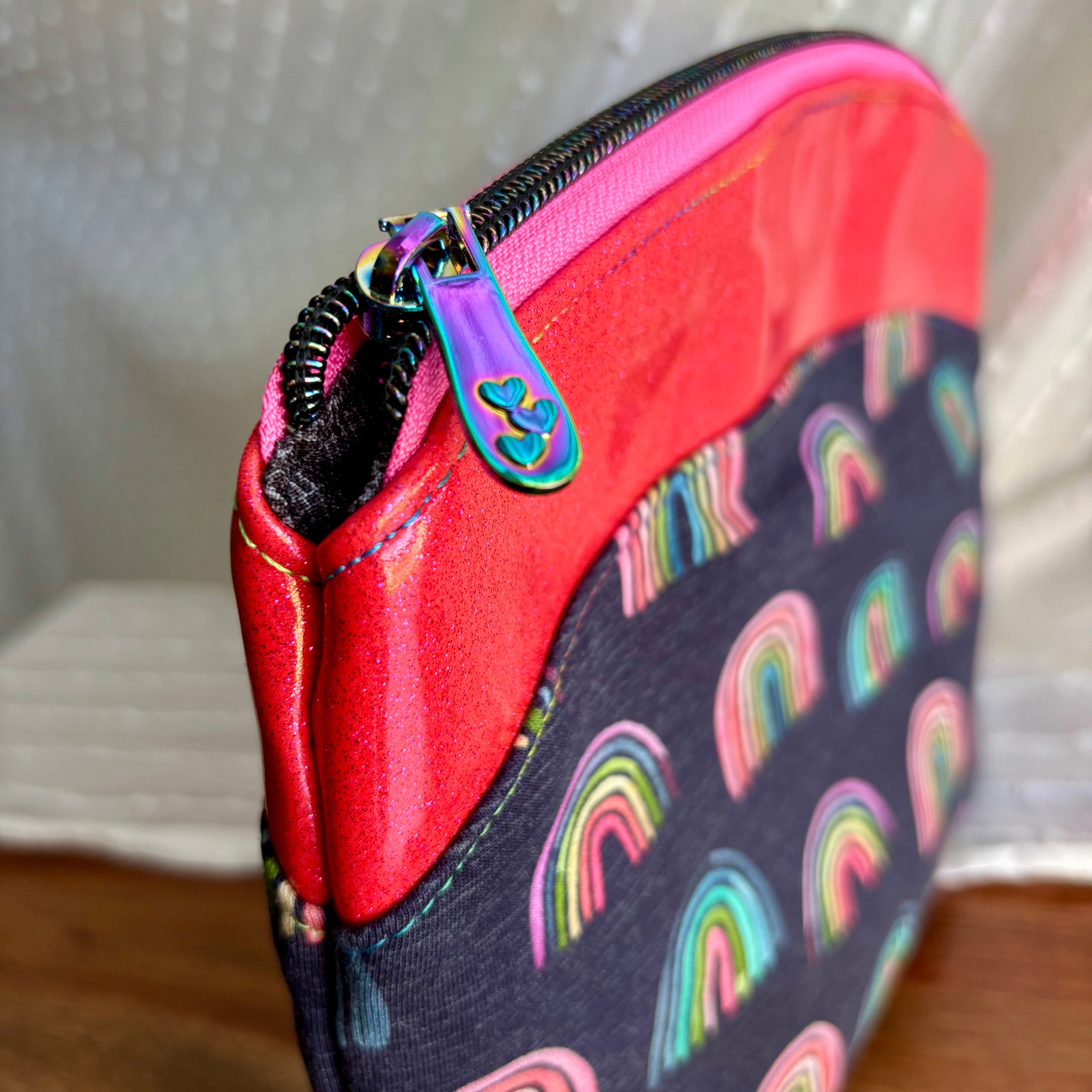 Rainbow Posh Makeup Bag
