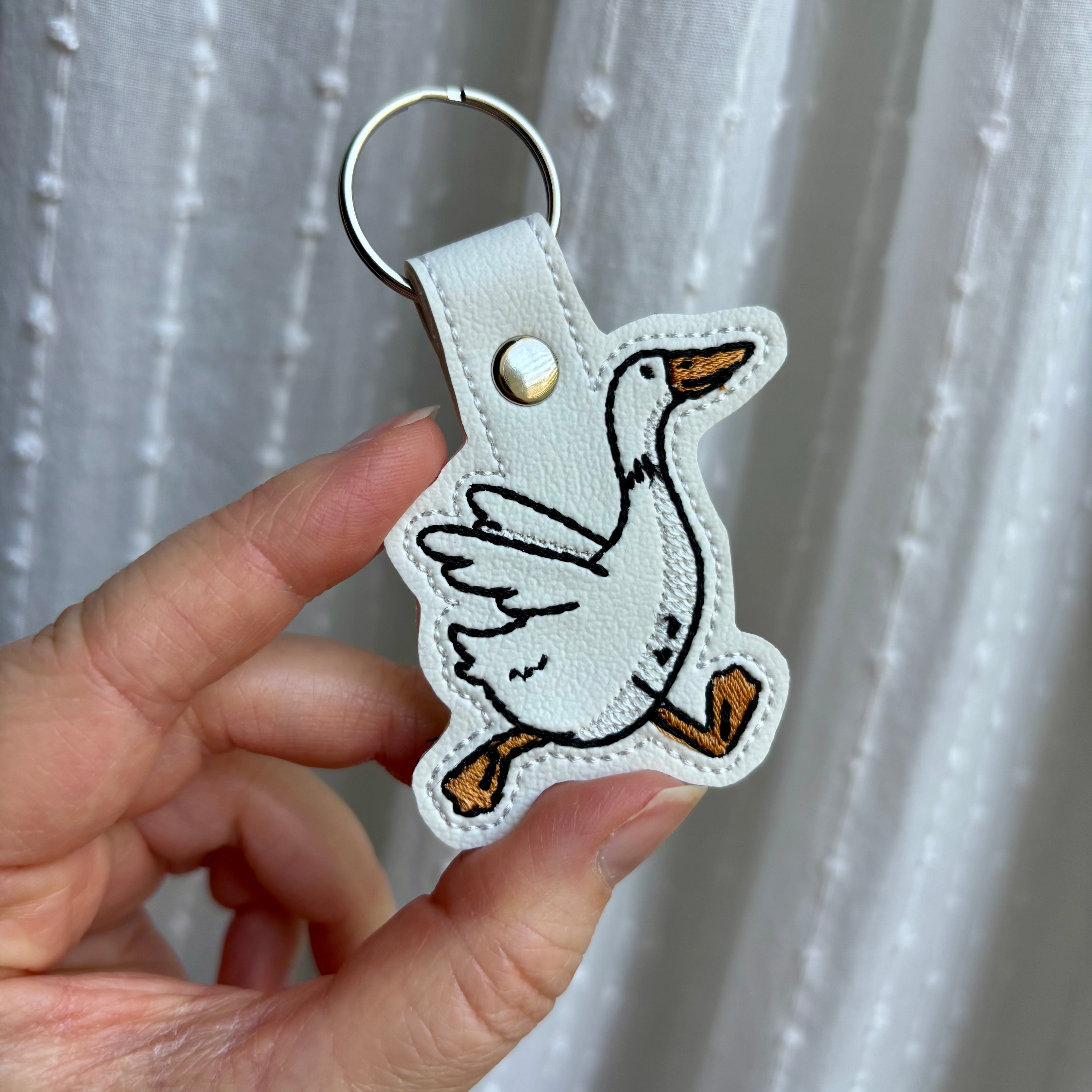 Silly Goose Keychain