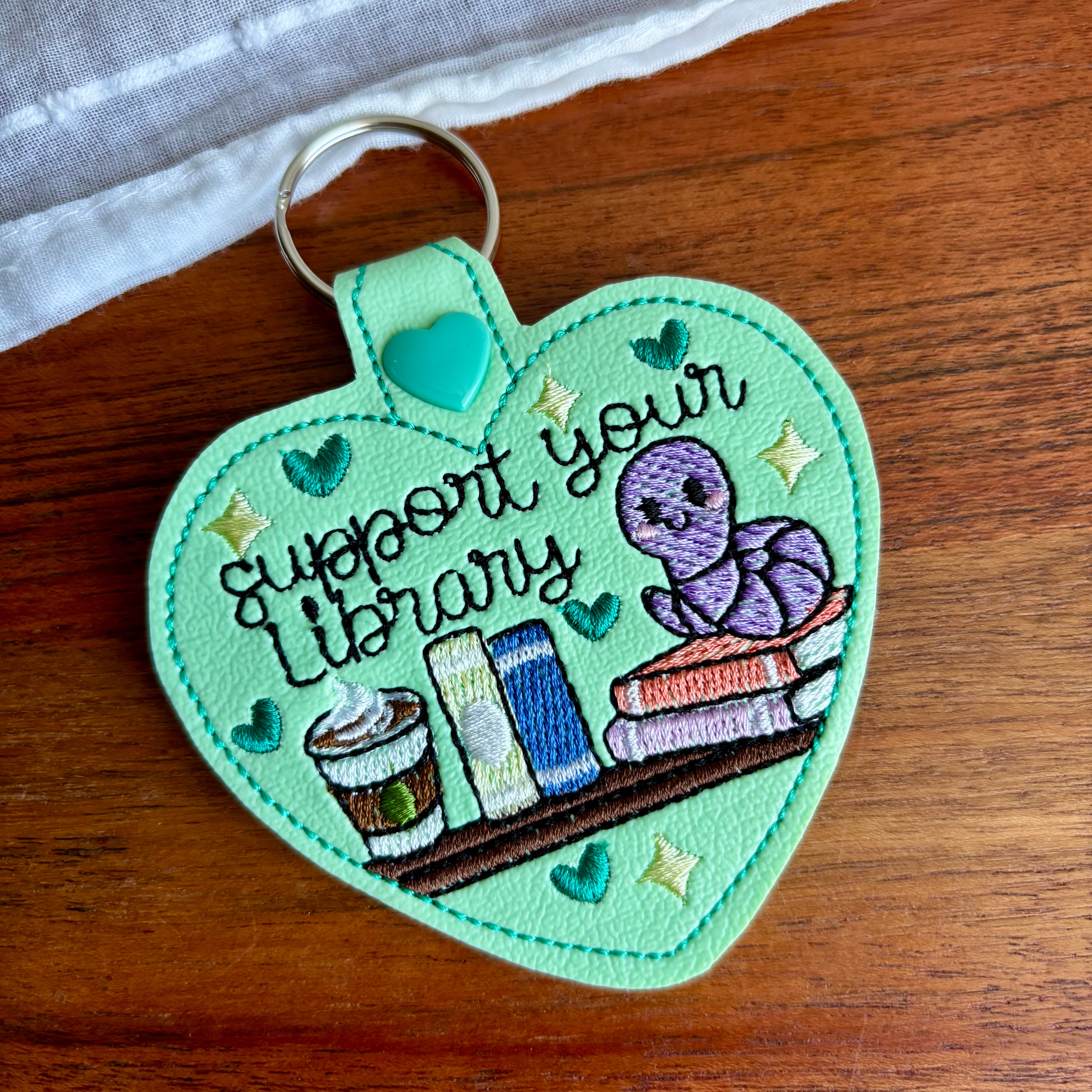 Support Your Library Keychain