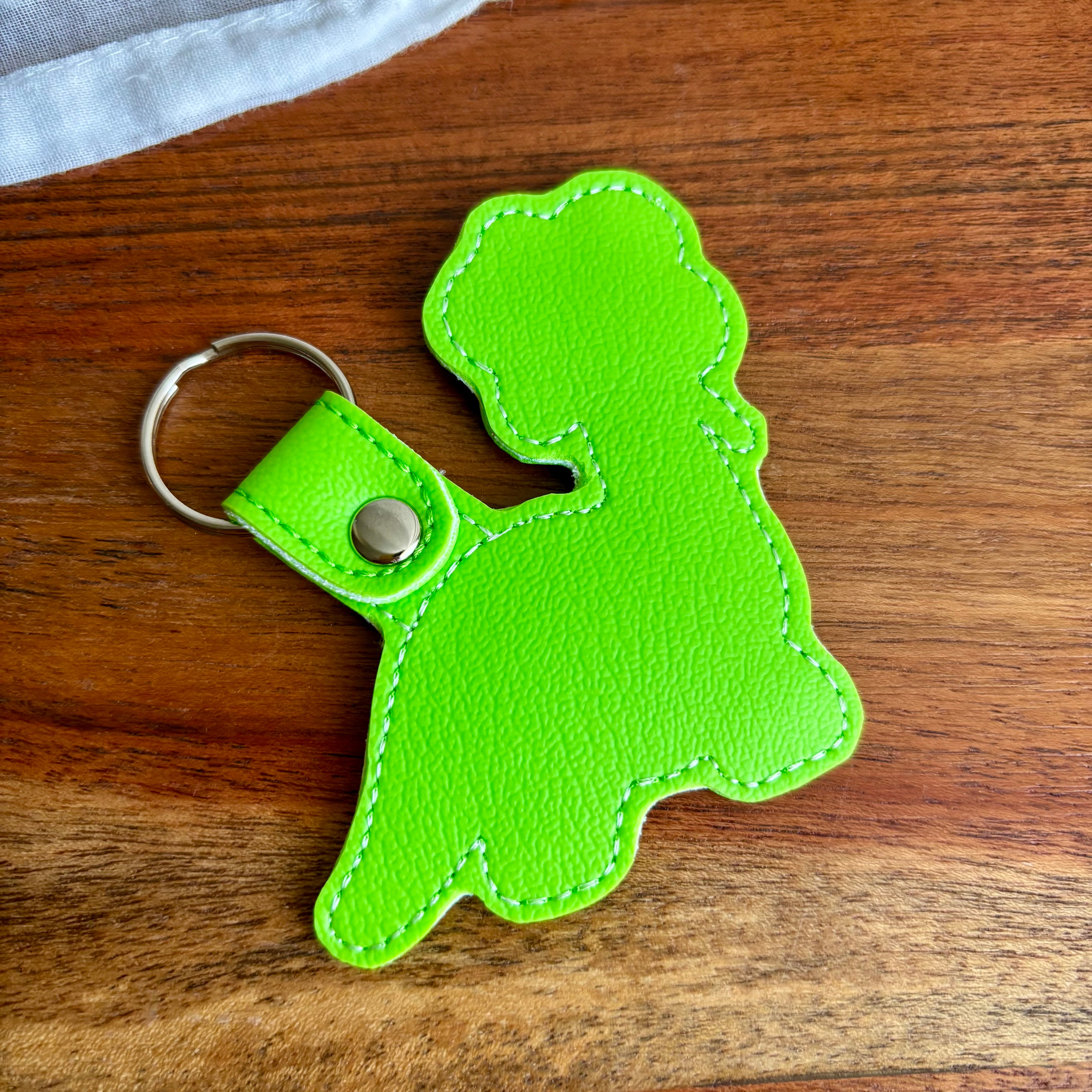 Cowboy Dino Keychain