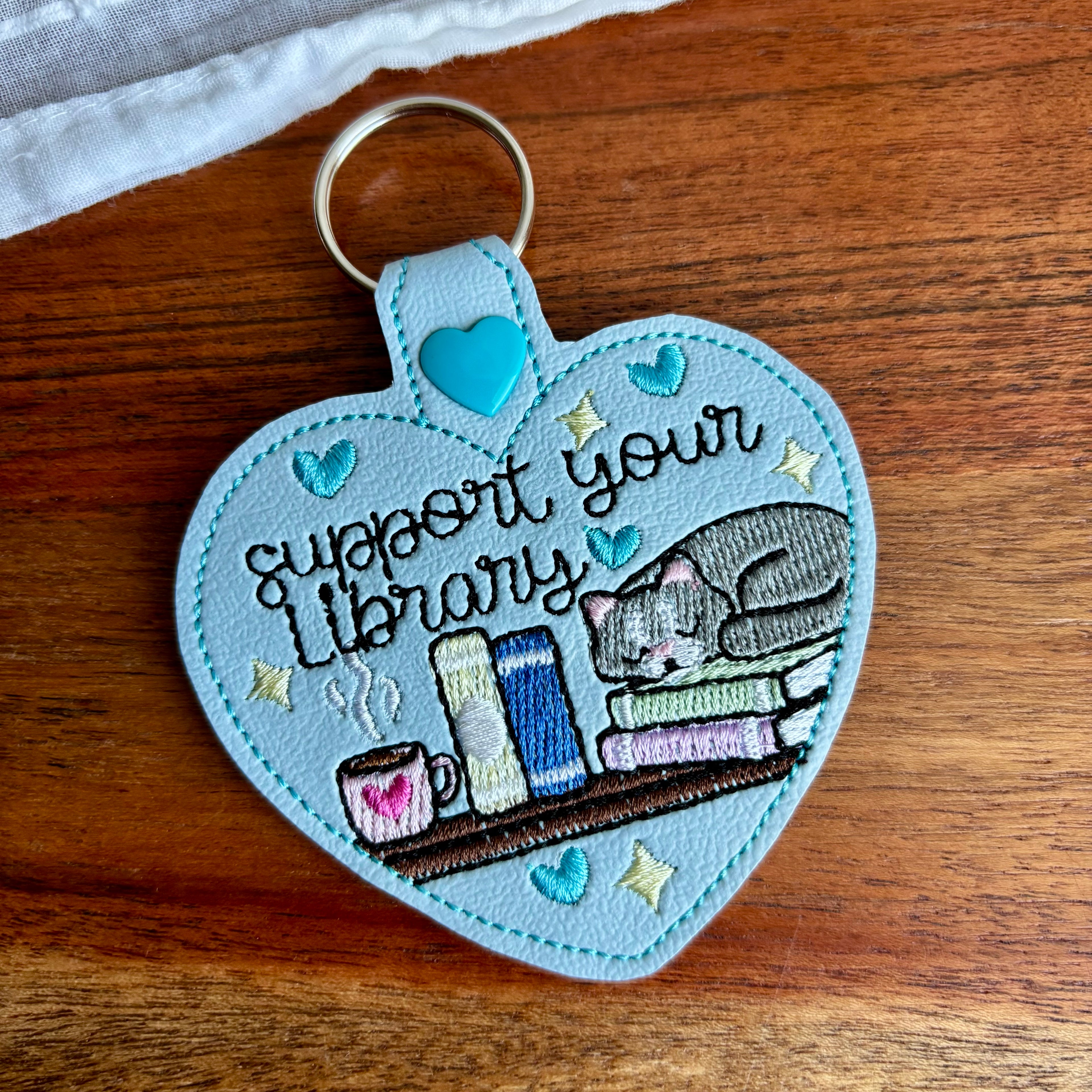 Support Your Library Keychain