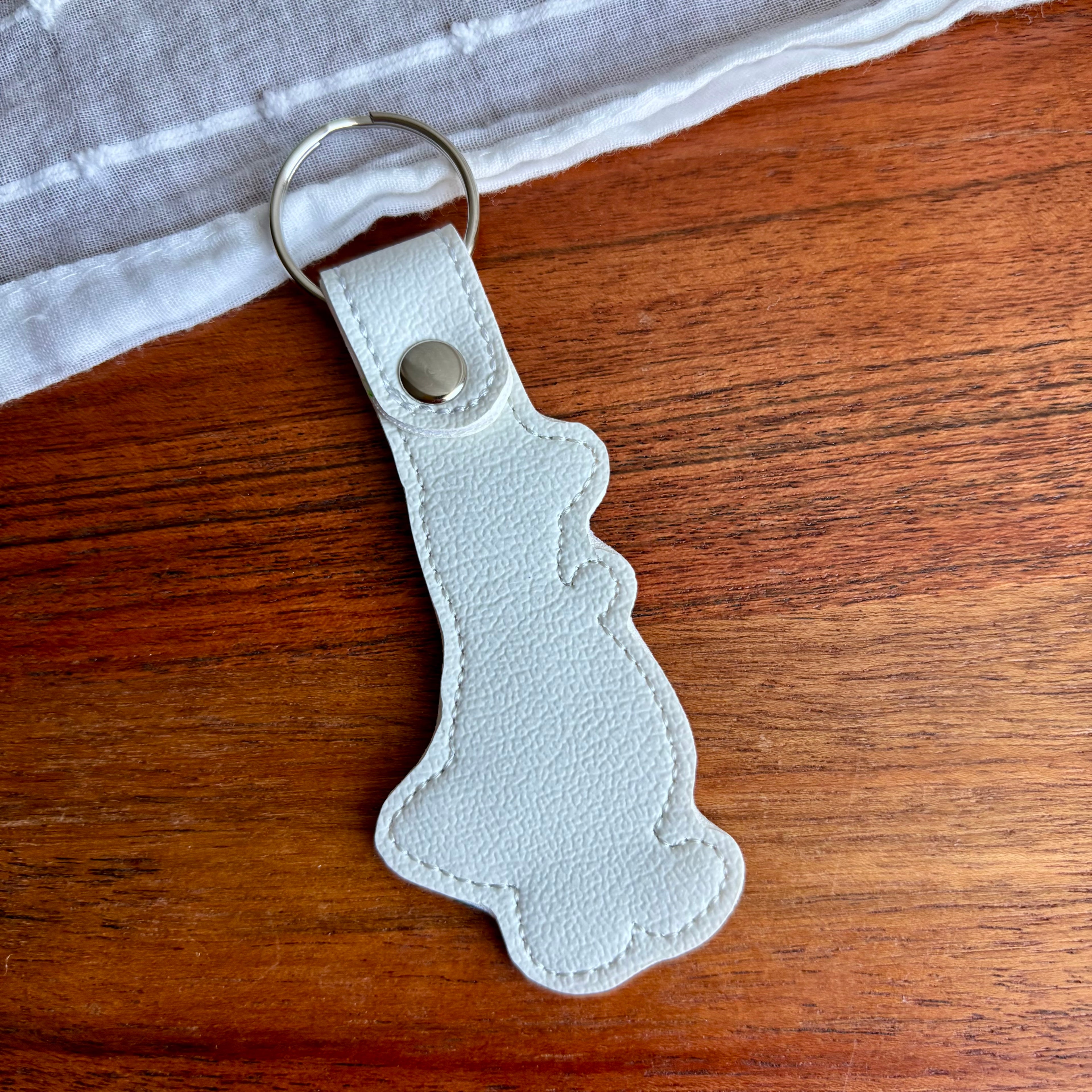 Porch Goose Keychain