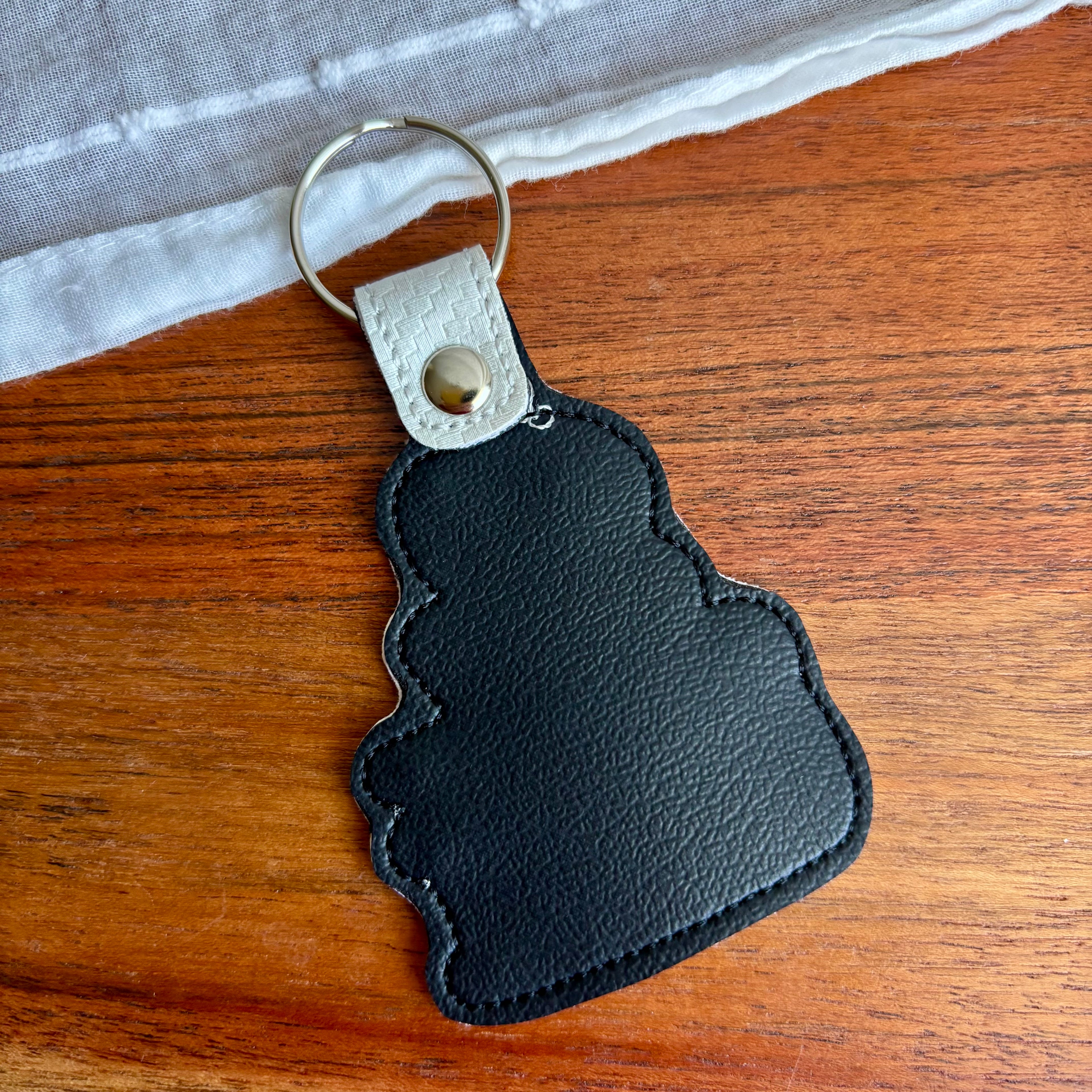 Books and Coffee Keychain