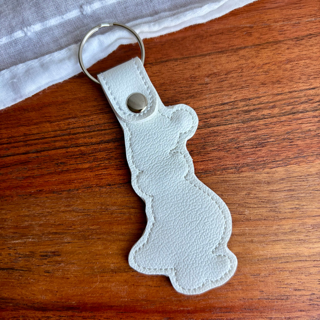 Porch Goose Keychain