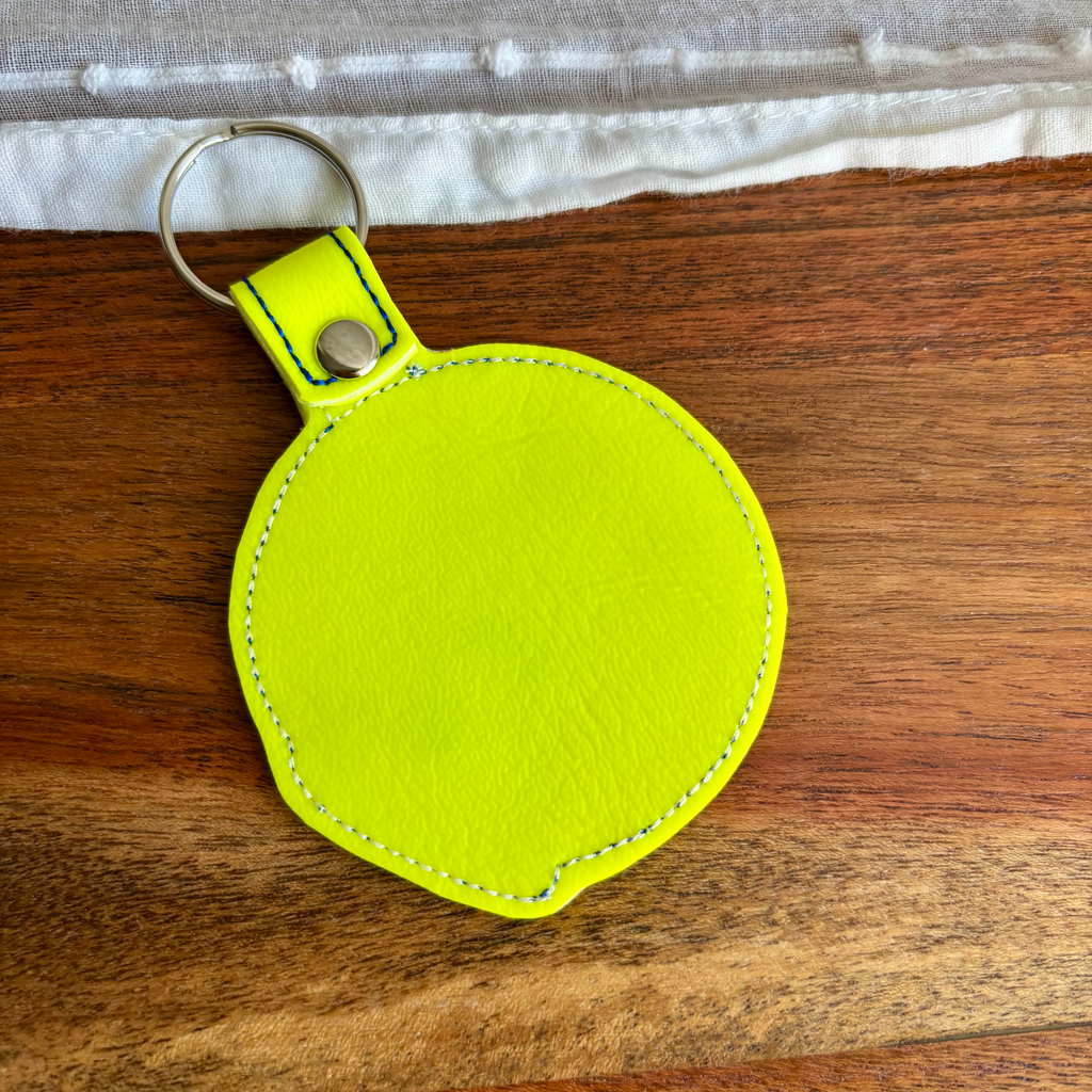 Softball Keychain