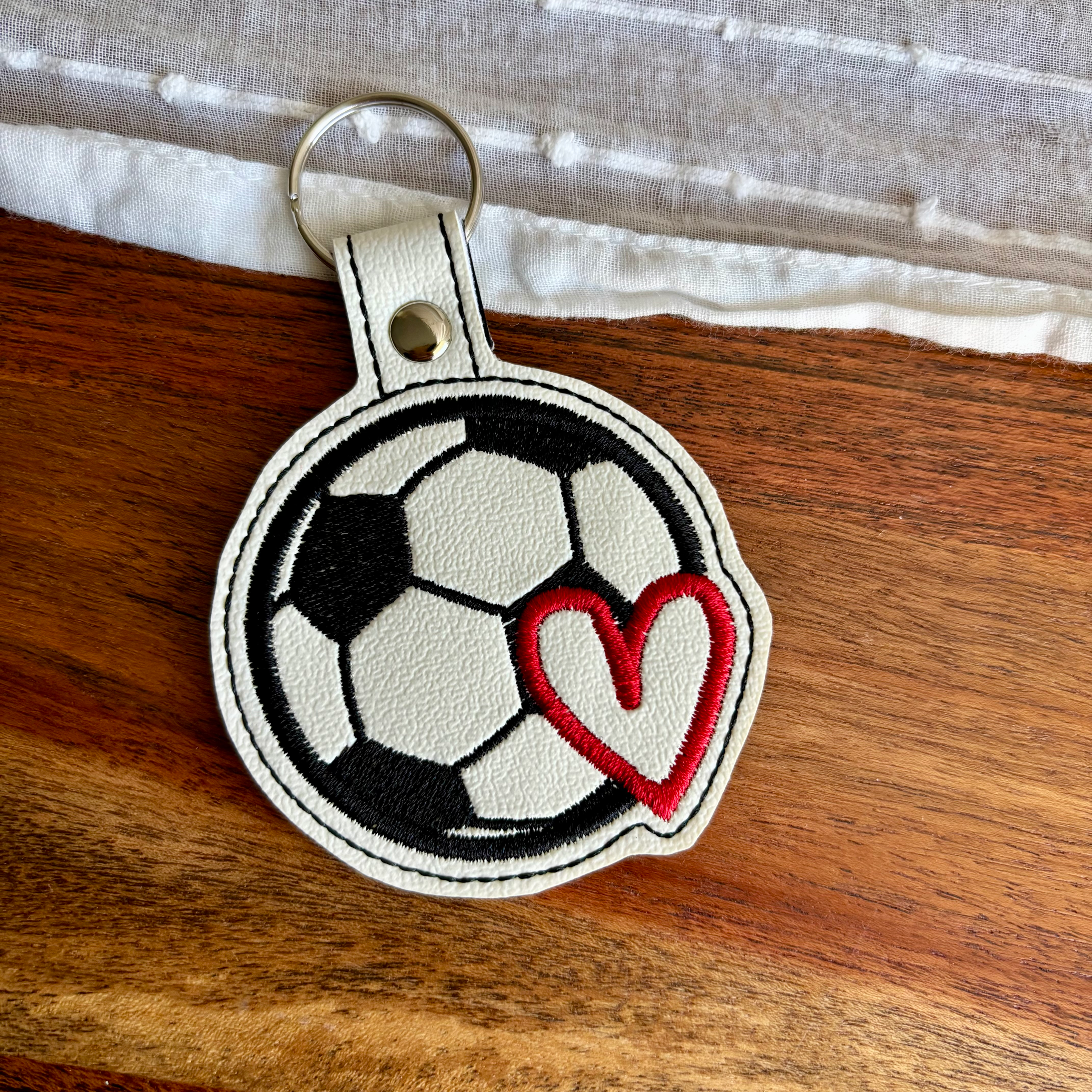 Soccer Keychain