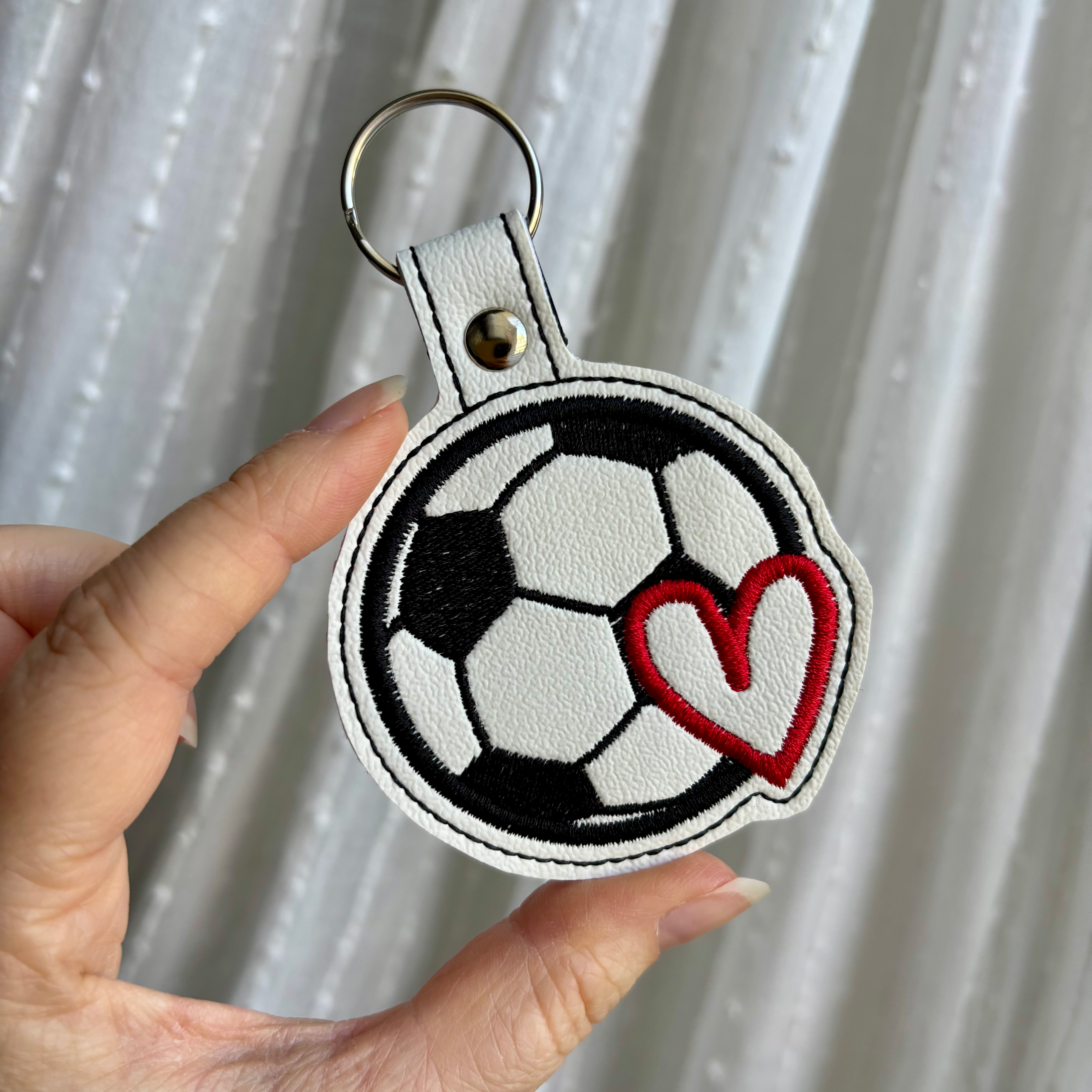 Soccer Keychain