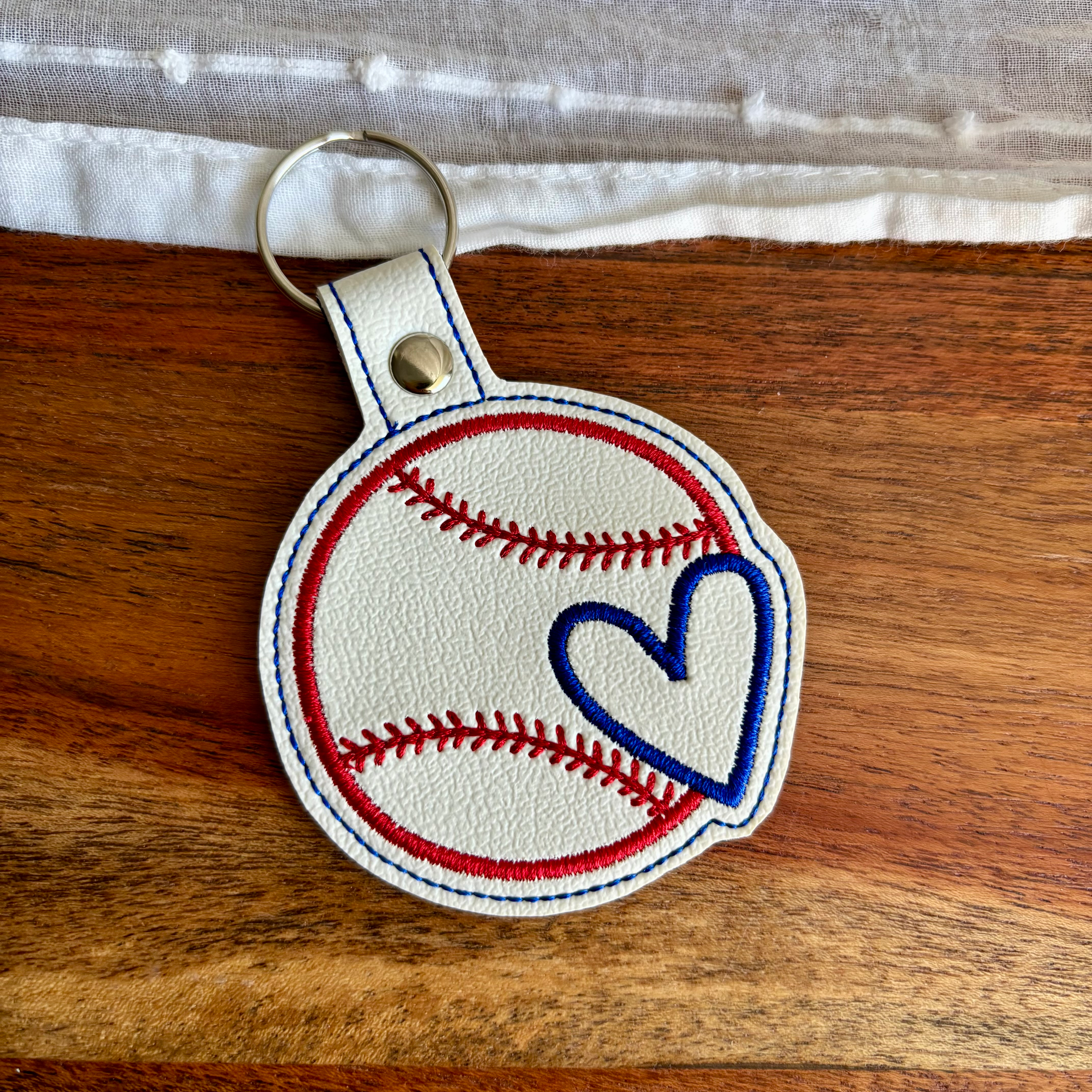 Baseball Keychain