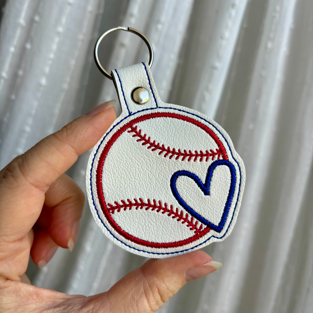 Baseball Keychain