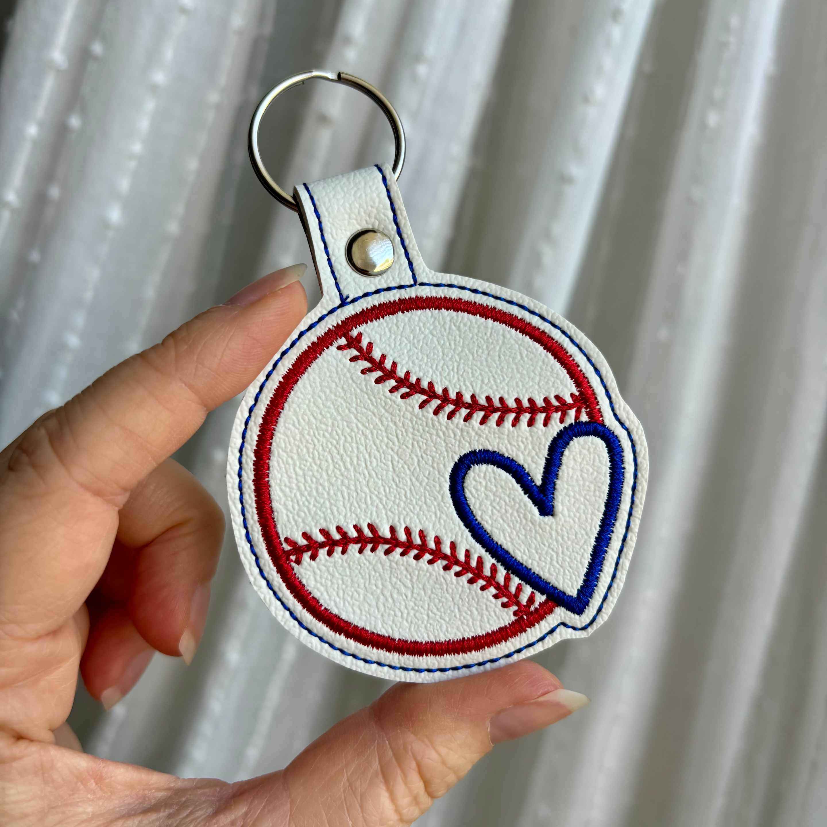 Baseball Keychain
