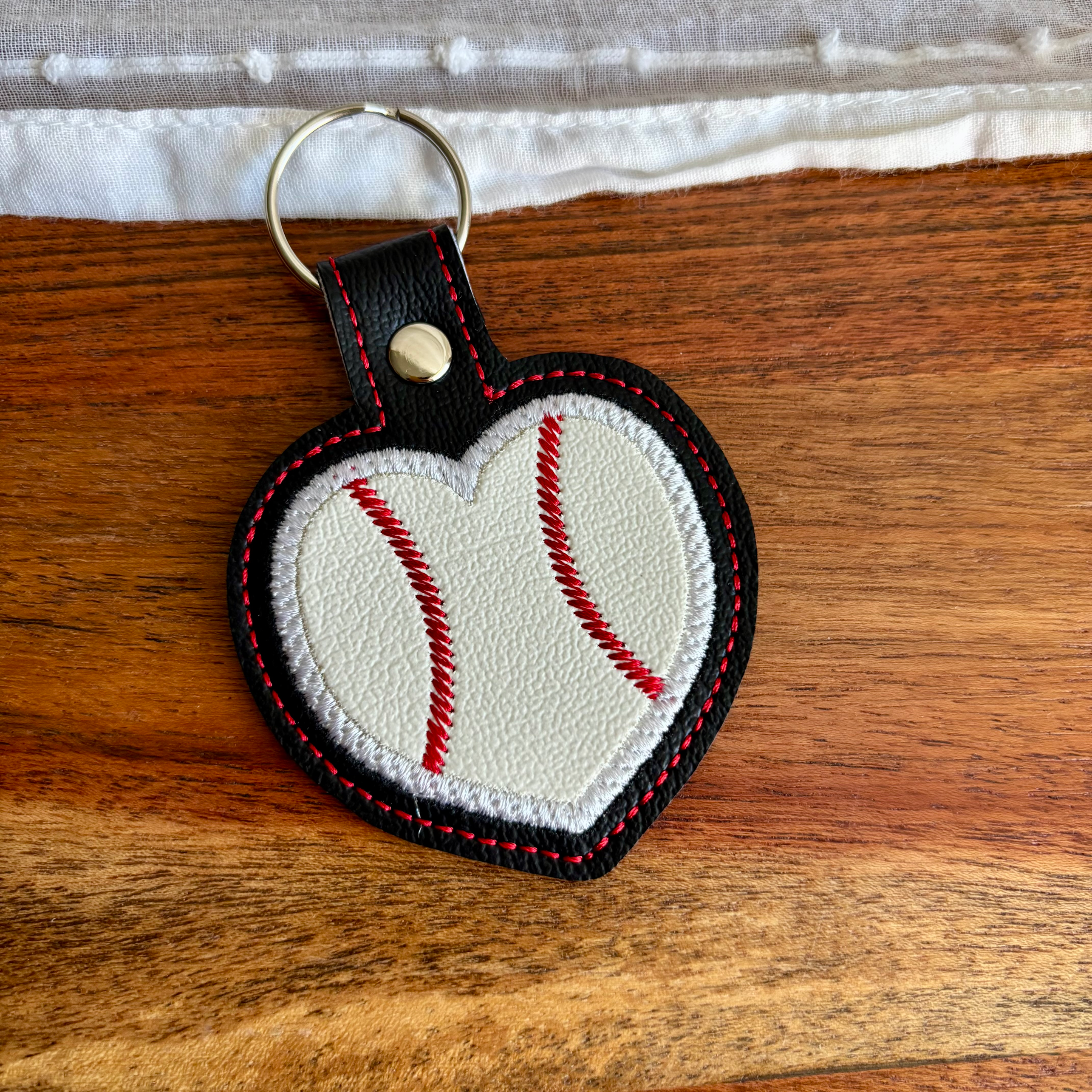 Baseball Keychain