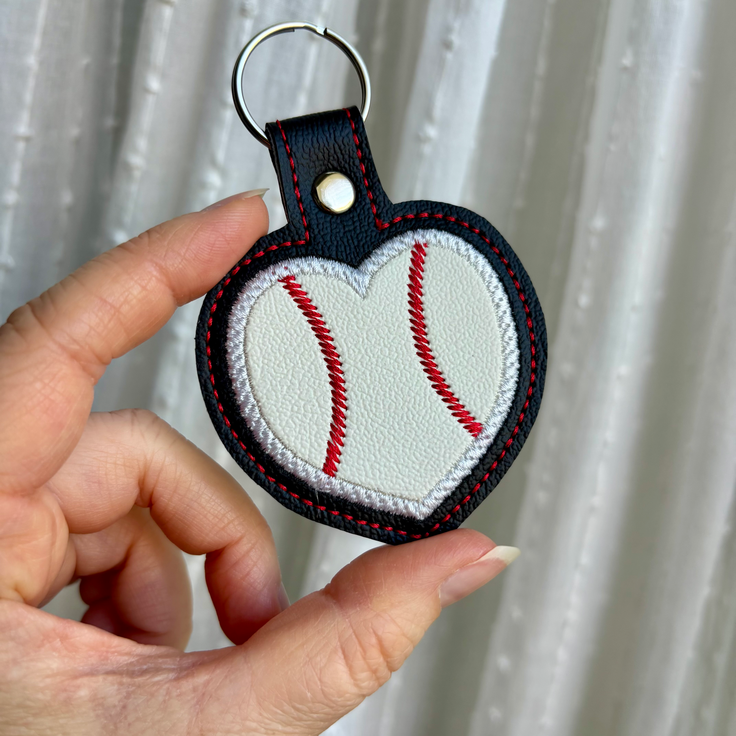Baseball Keychain