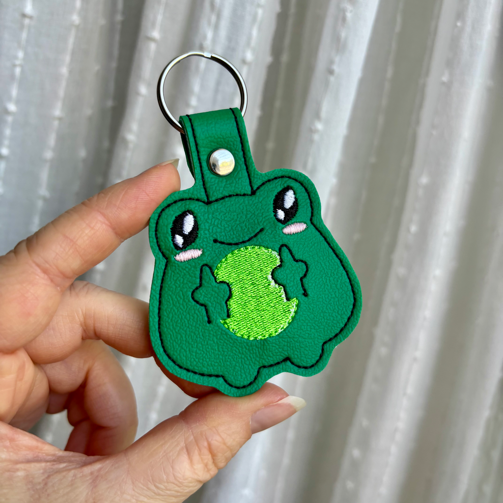 Naughty Frog Keychain