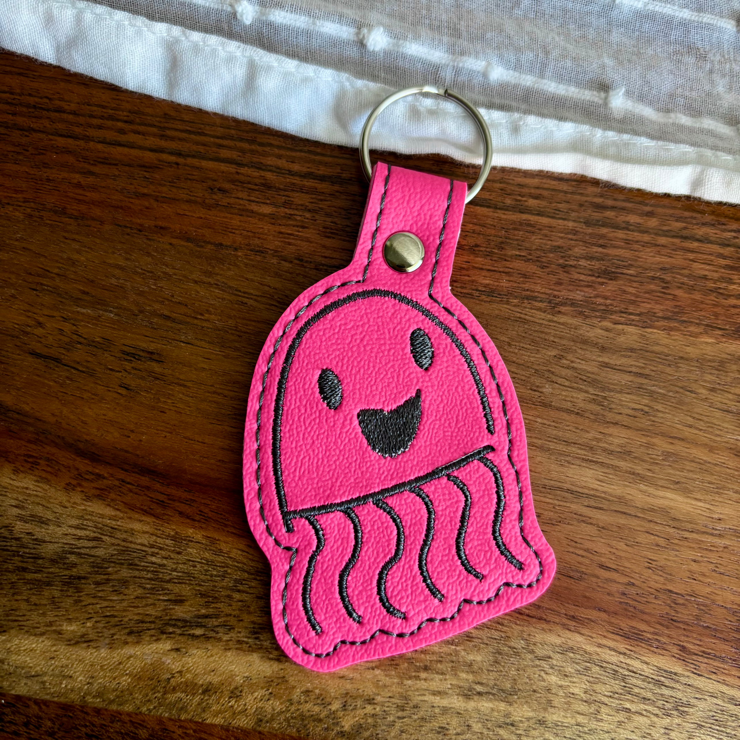 Jellyfish Keychain