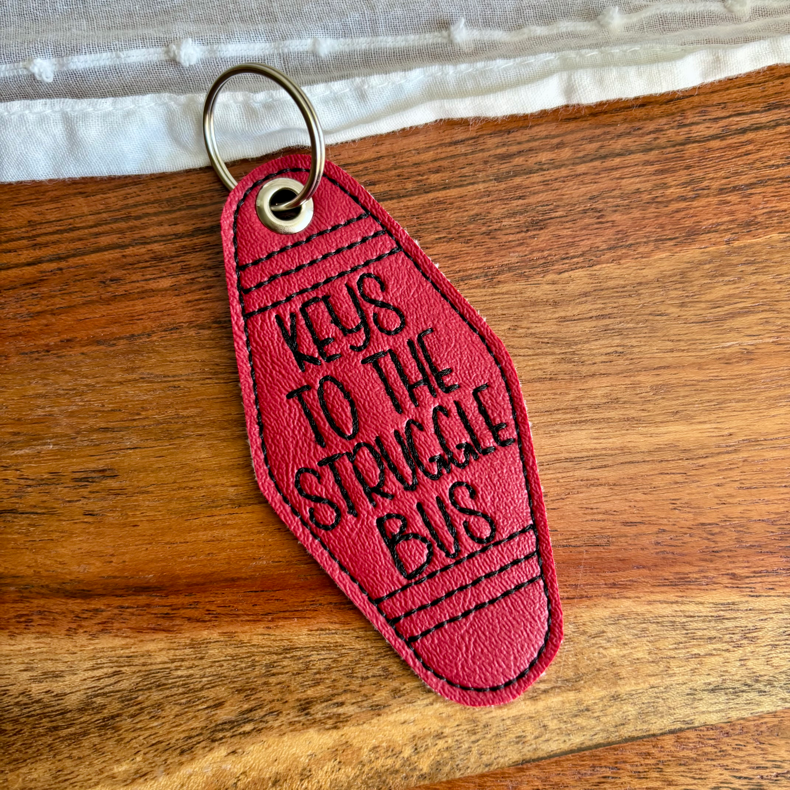 Struggle Bus Keychain