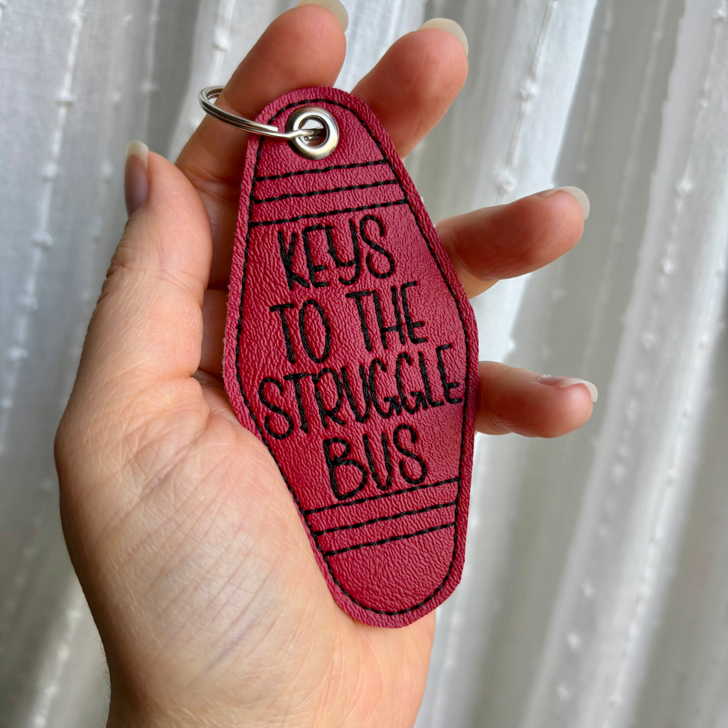 Struggle Bus Keychain