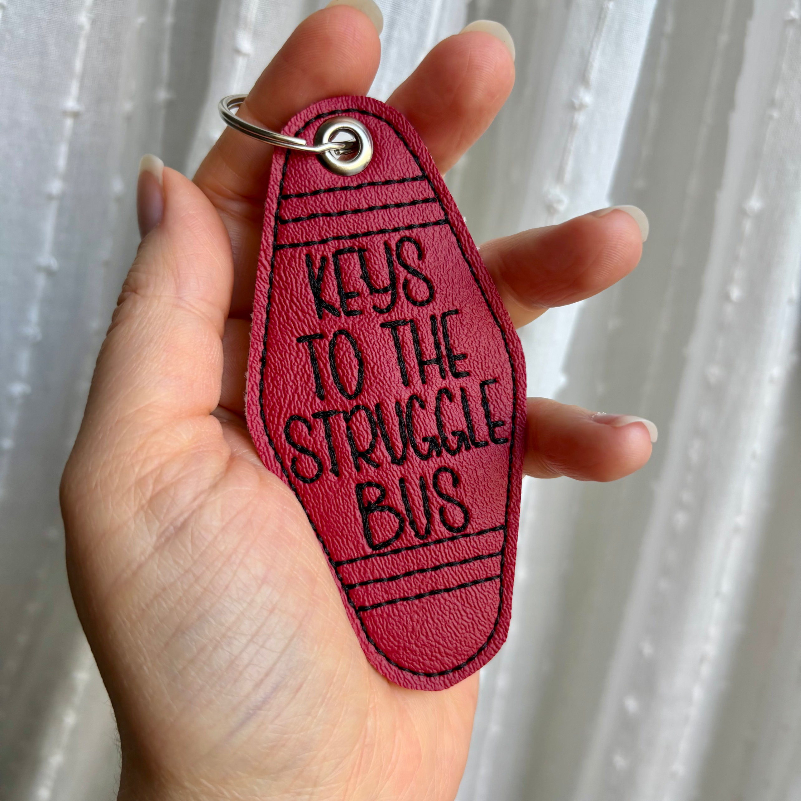 Struggle Bus Keychain