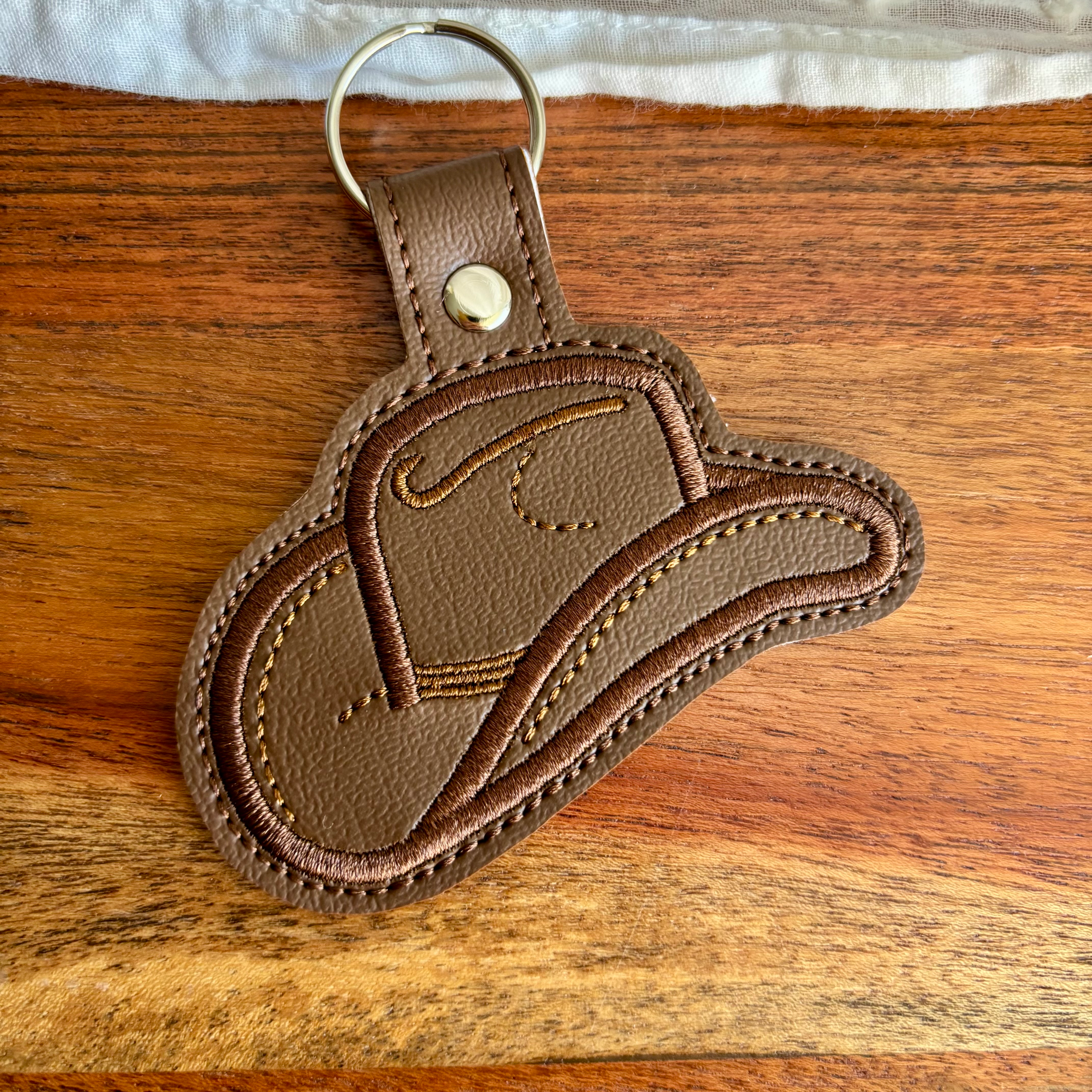 Cowboy Hat Keychain