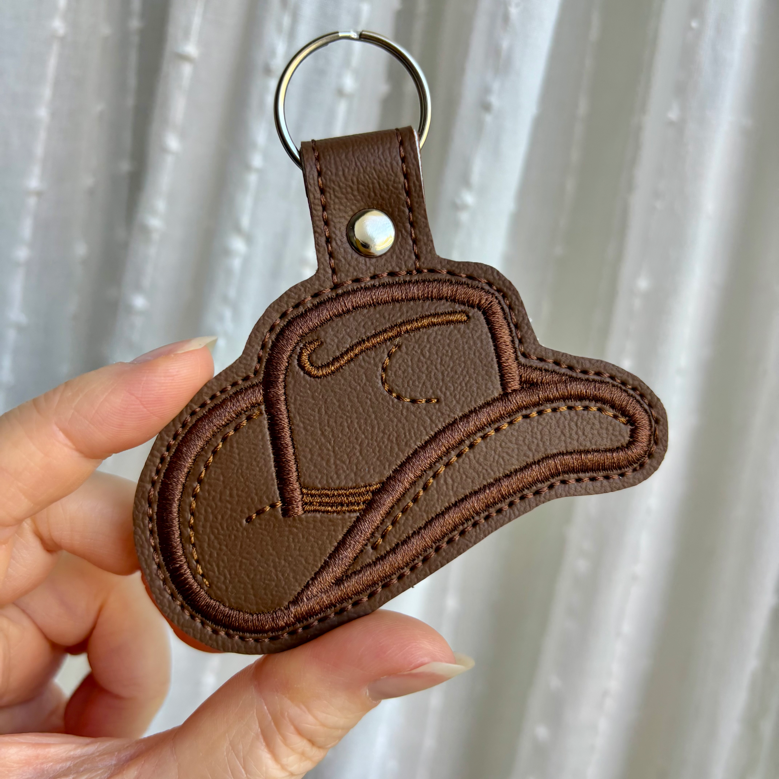 Cowboy Hat Keychain