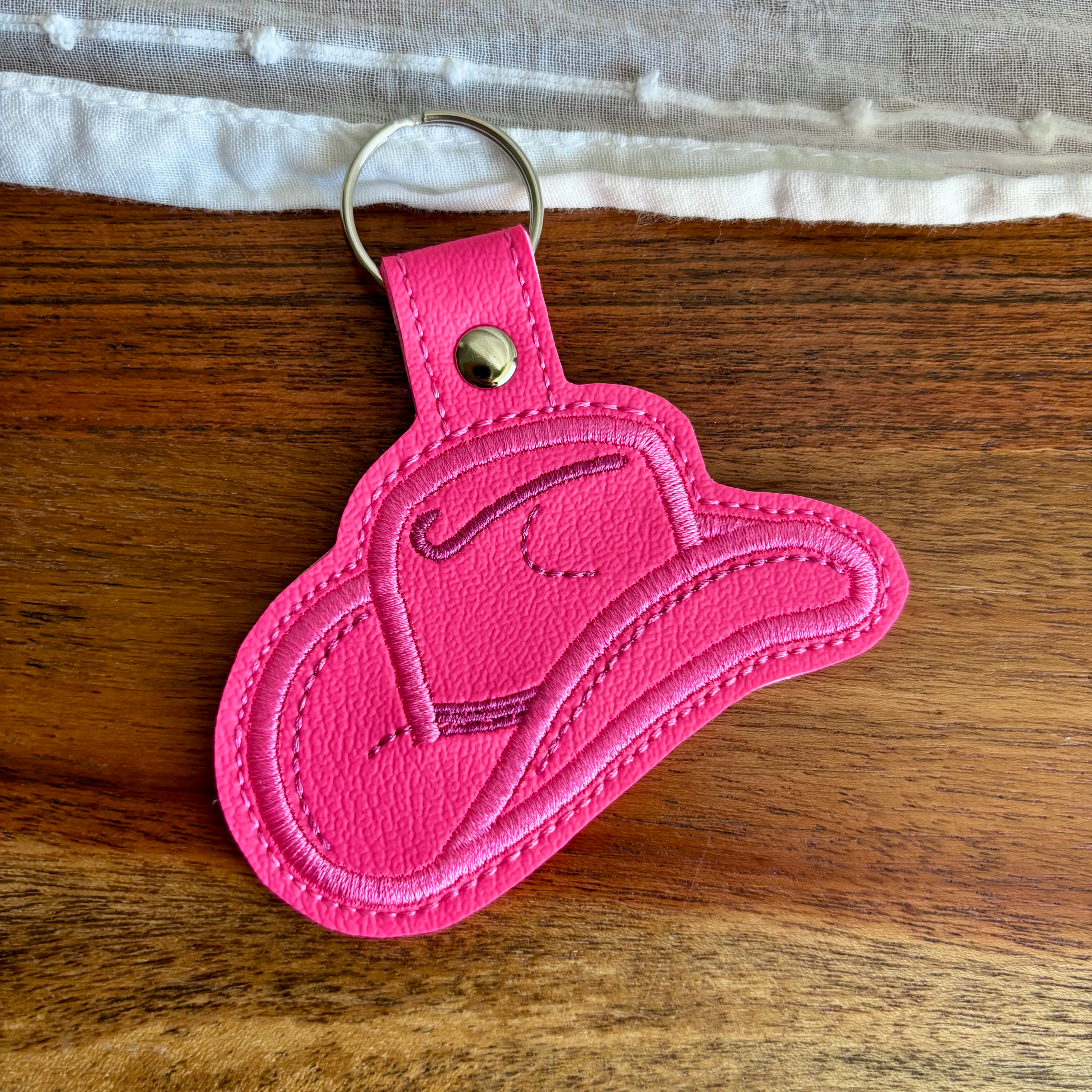 Cowboy Hat Keychain