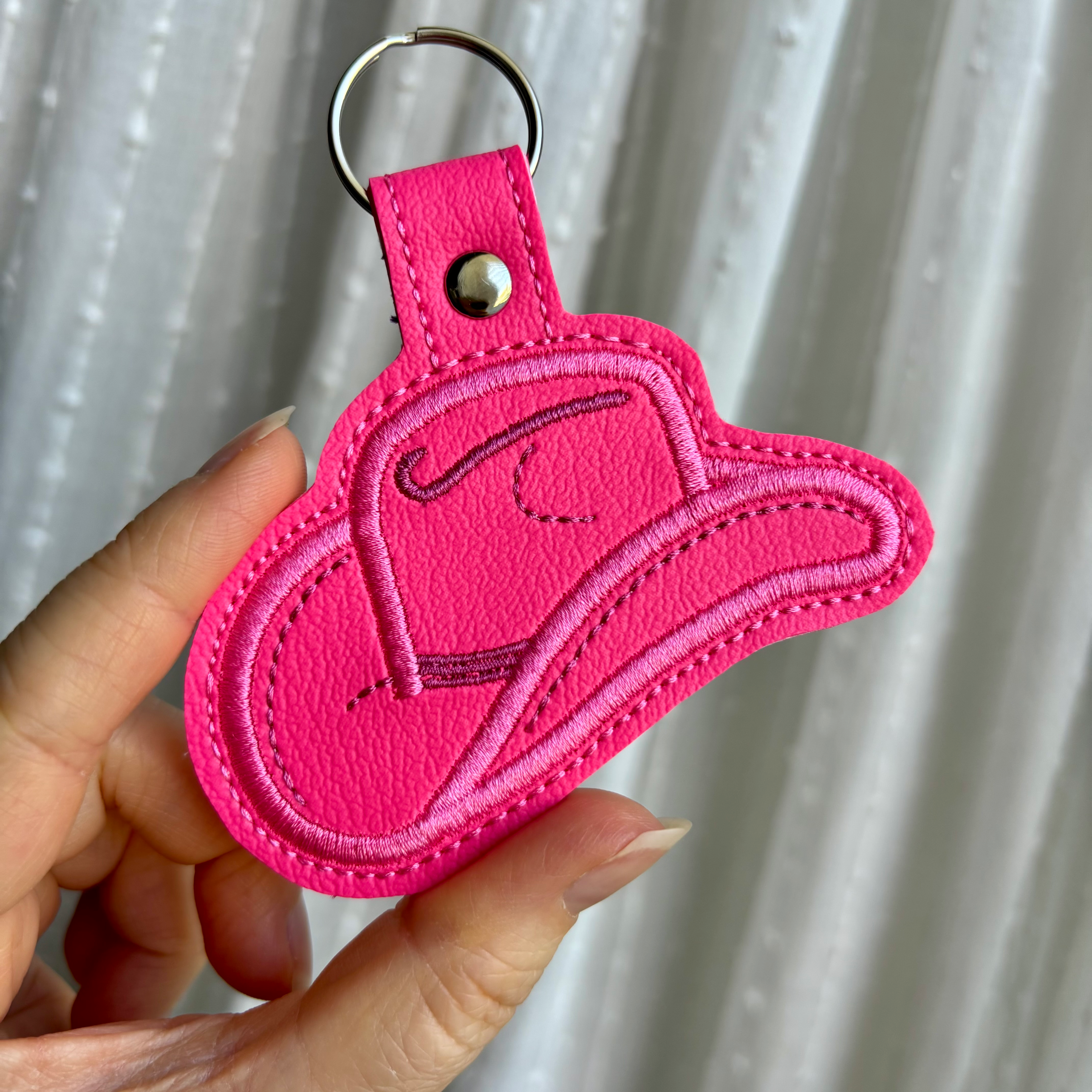 Cowboy Hat Keychain