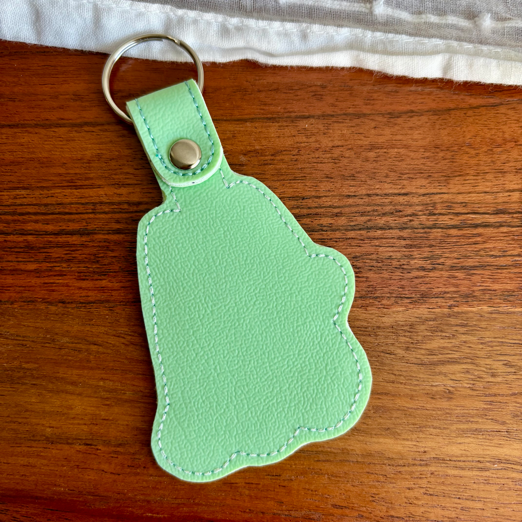 Ghost Kitty Keychain