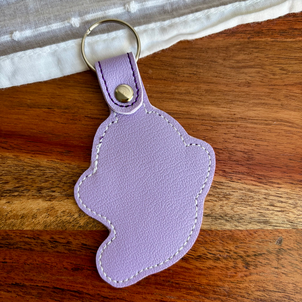 Ghost Kitty Keychain