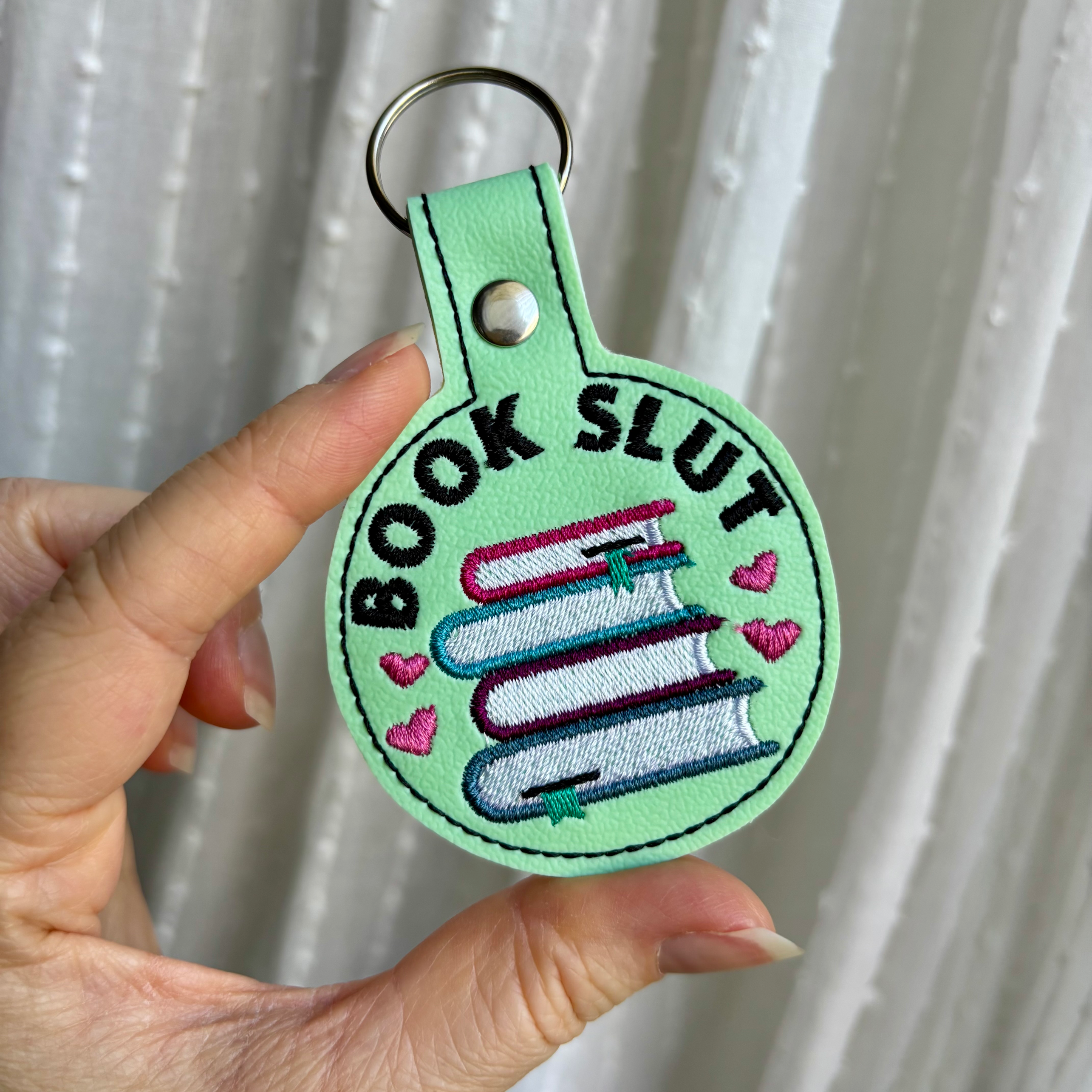 Book Lover Keychain
