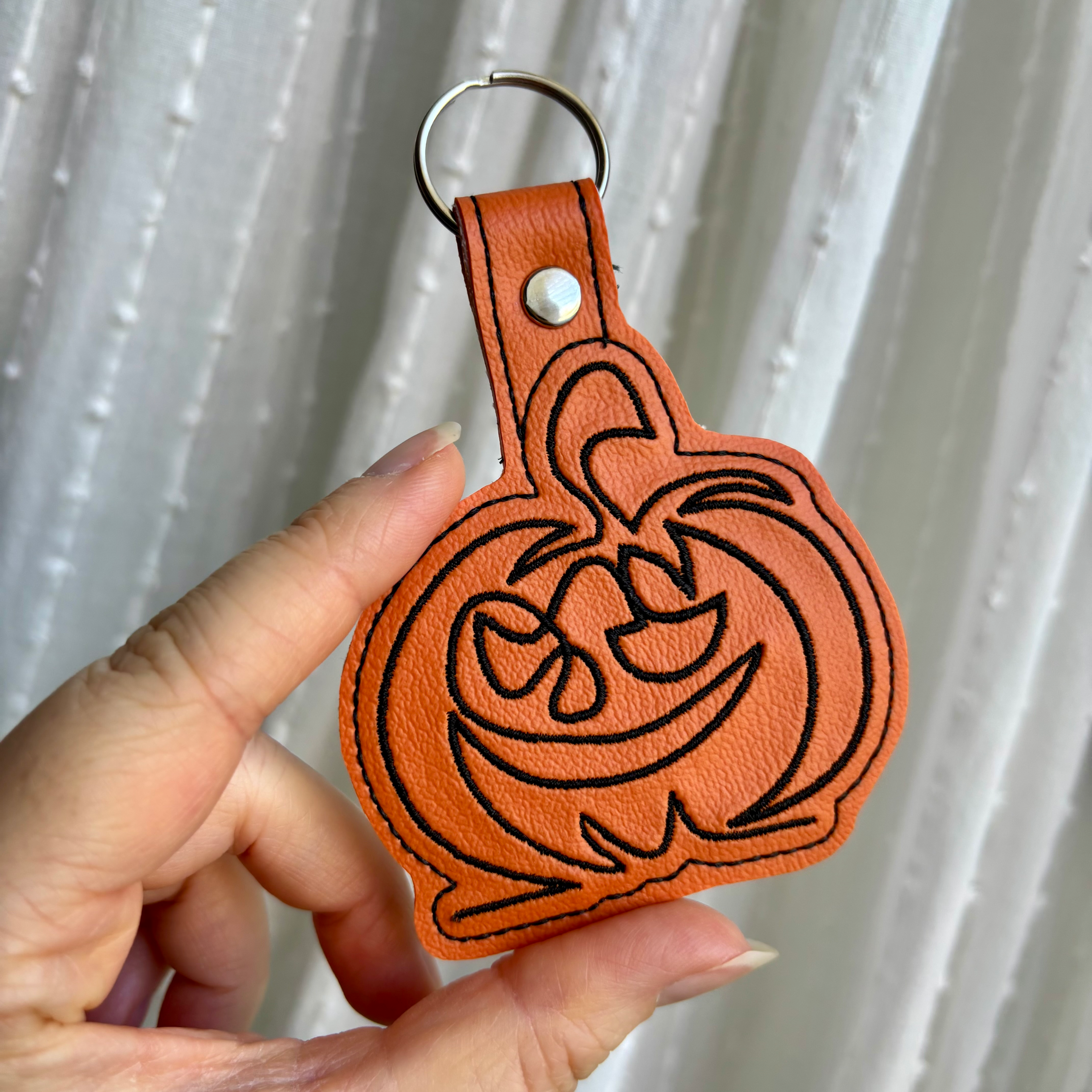 Pumpkin Keychain