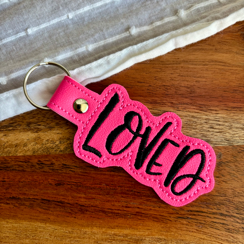 Loved Keychain