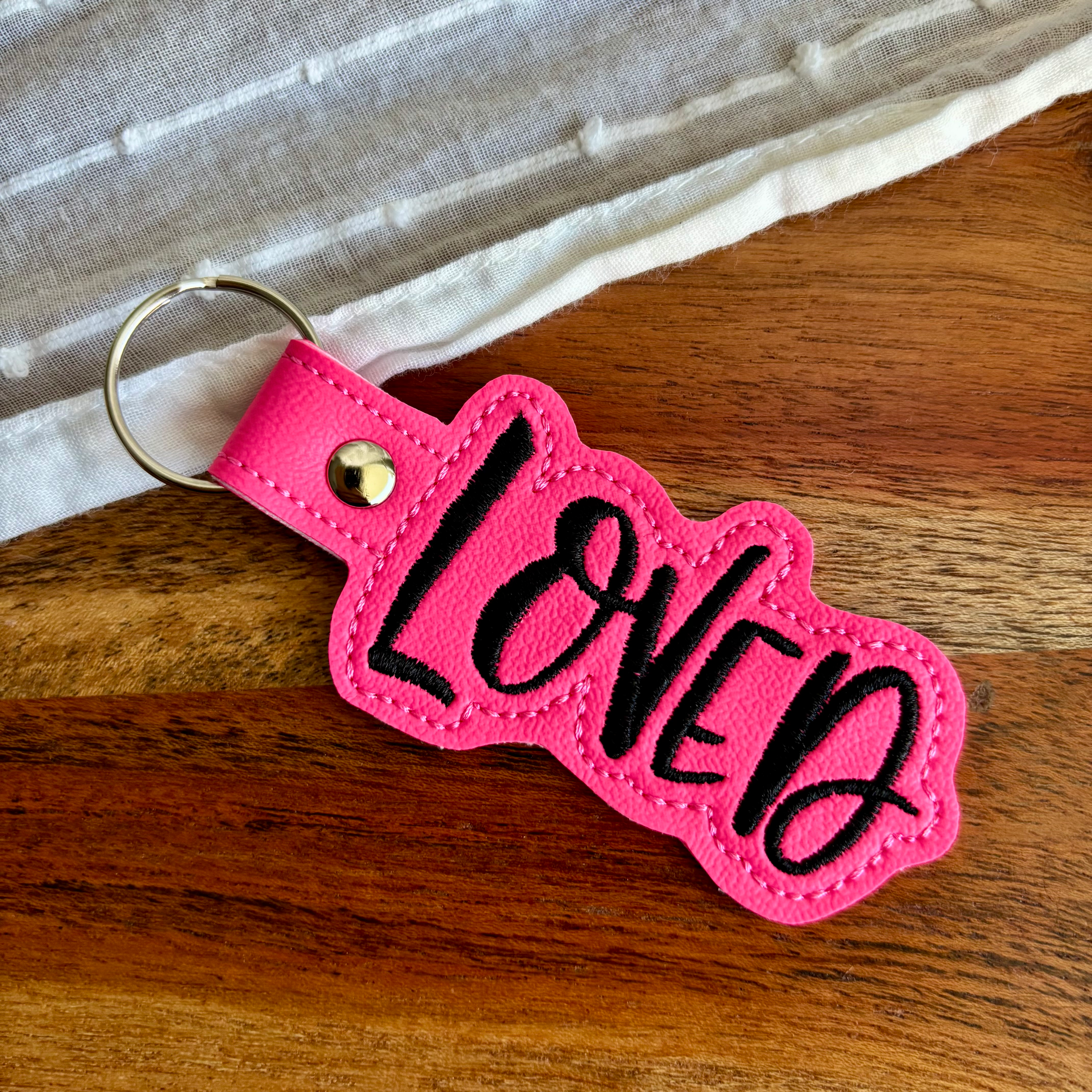 Loved Keychain