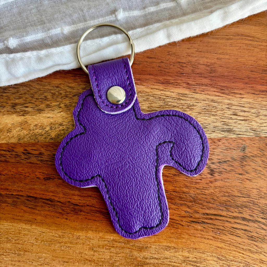 Angry Uterus Keychain
