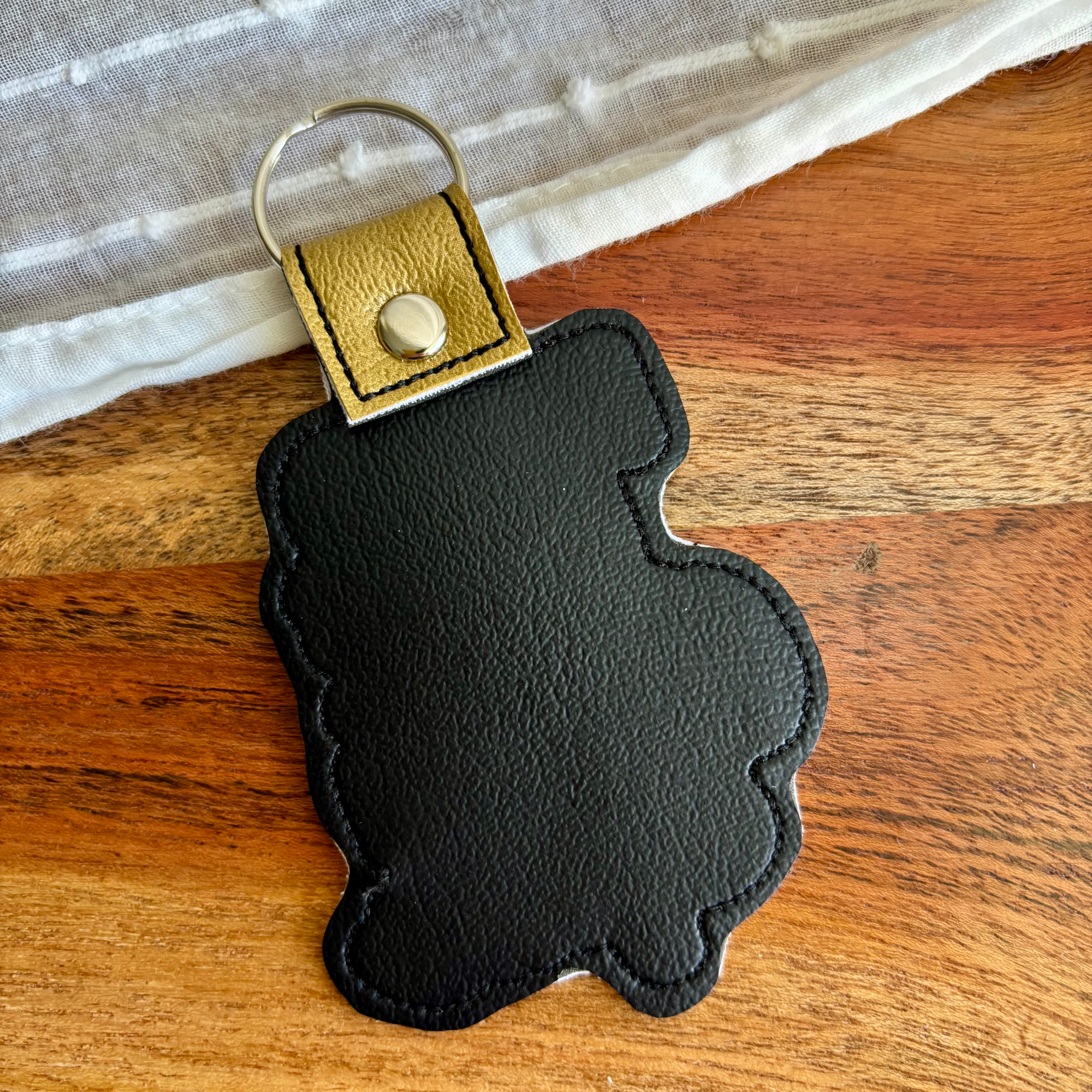 Caffeine and Spite Keychain