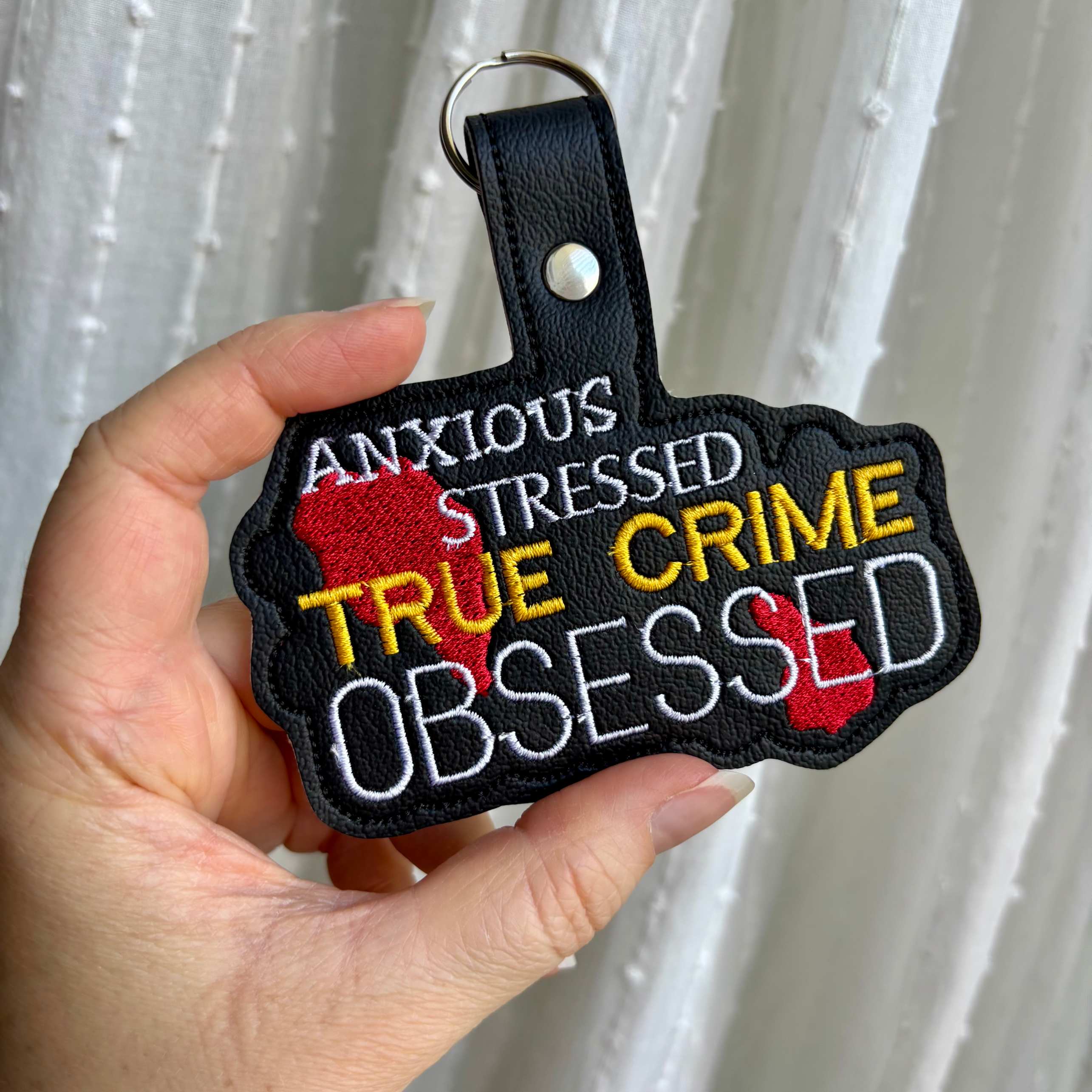 True Crime Keychain