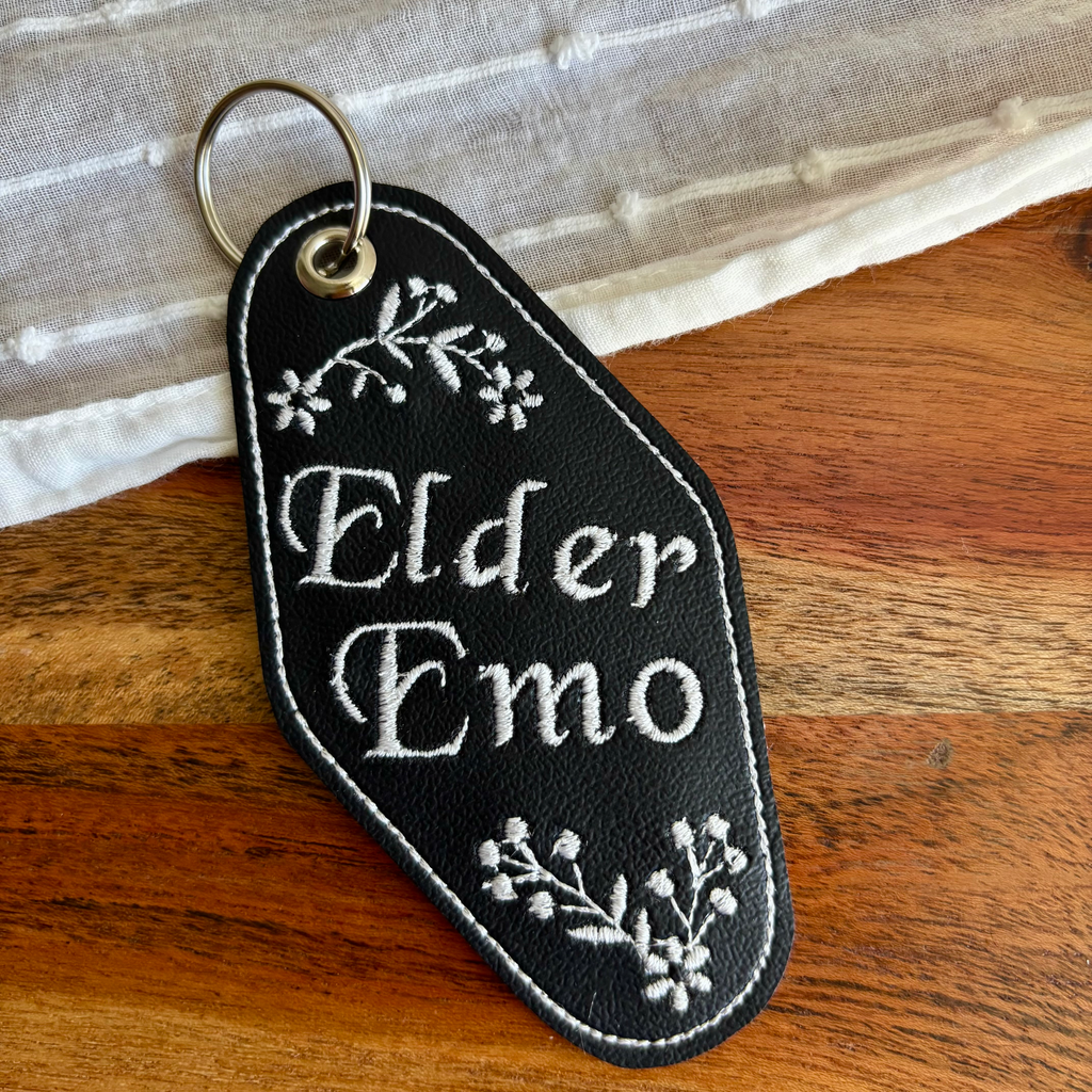 Elder Emo Keychain