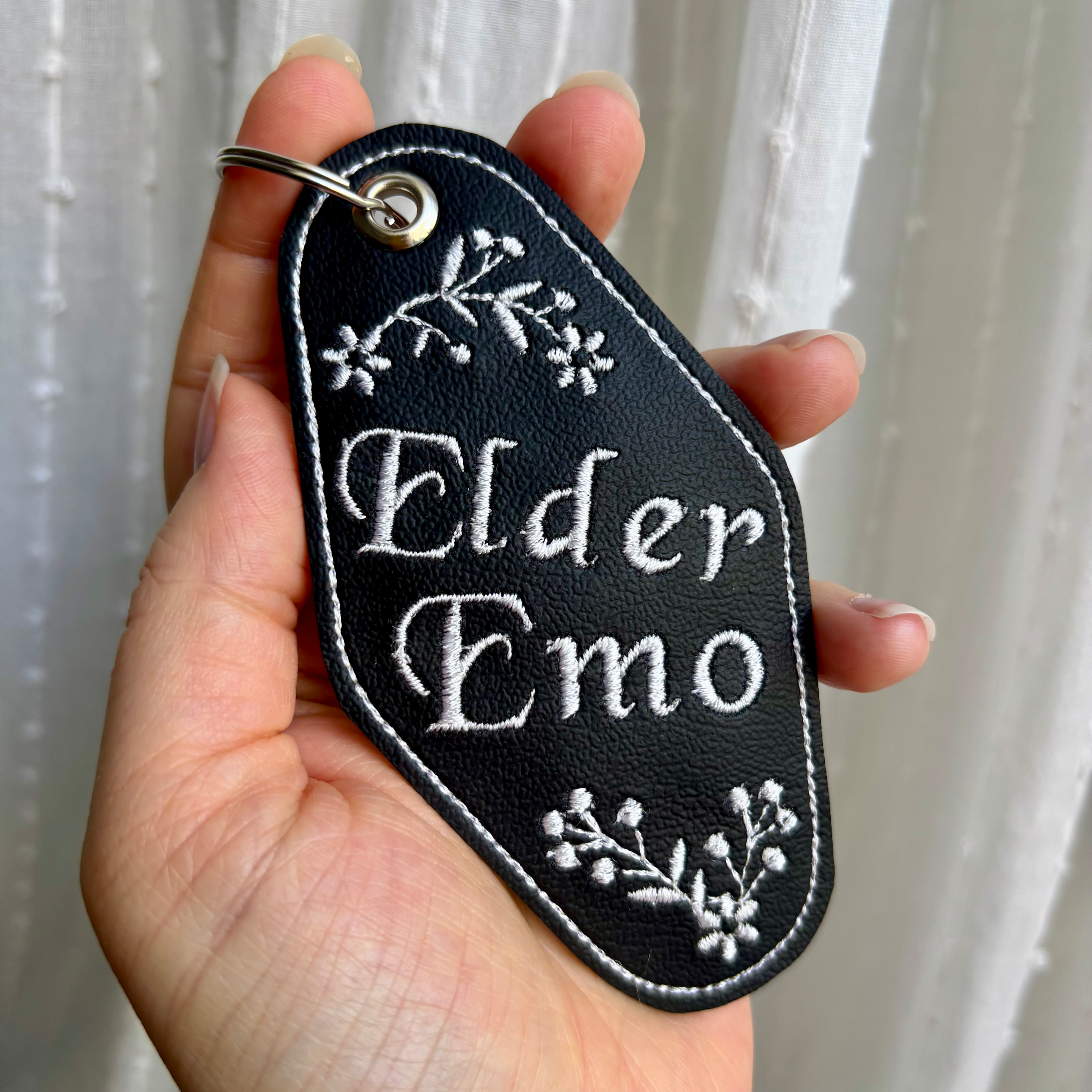 Elder Emo Keychain
