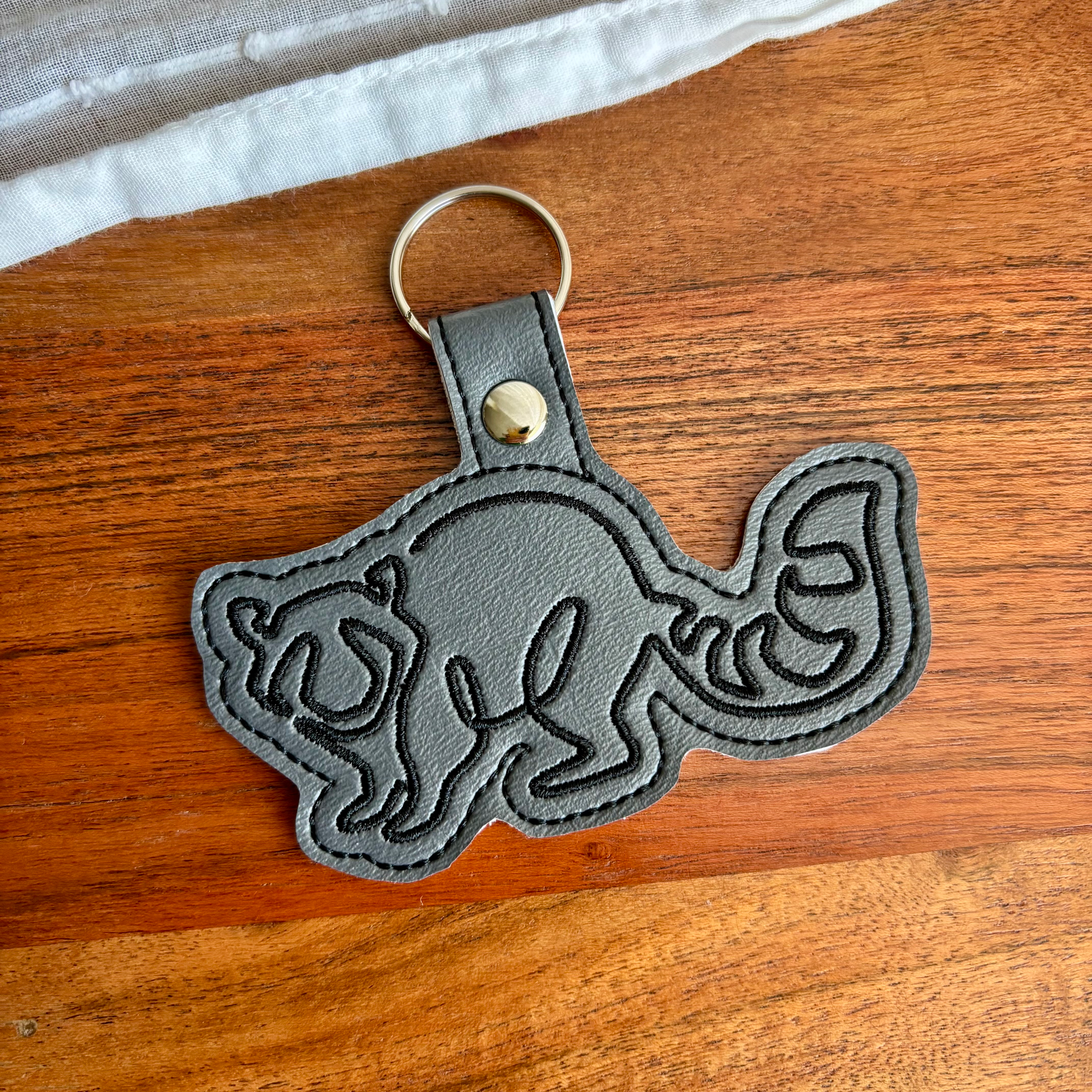 Raccoon Keychain