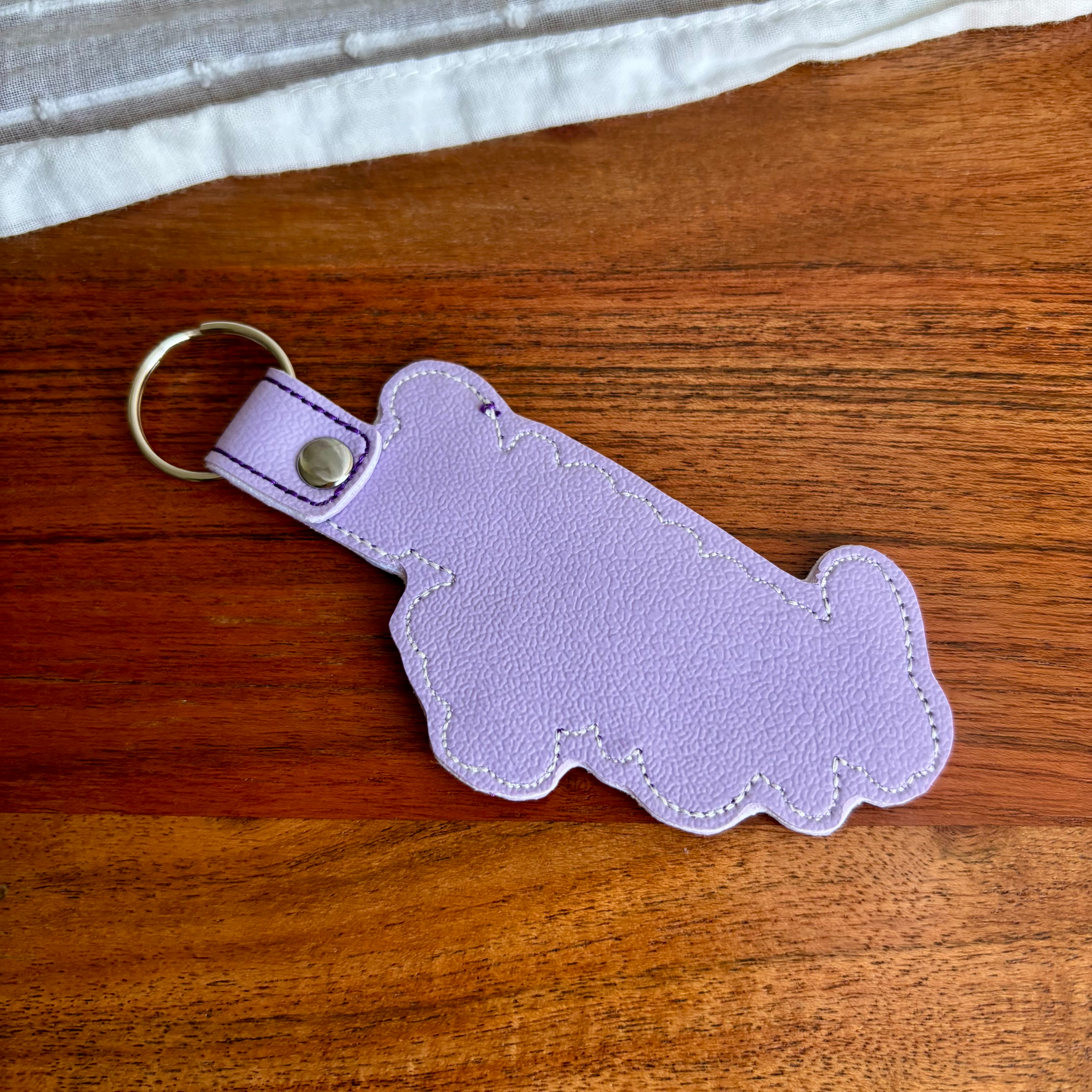 Not Friendly Keychain