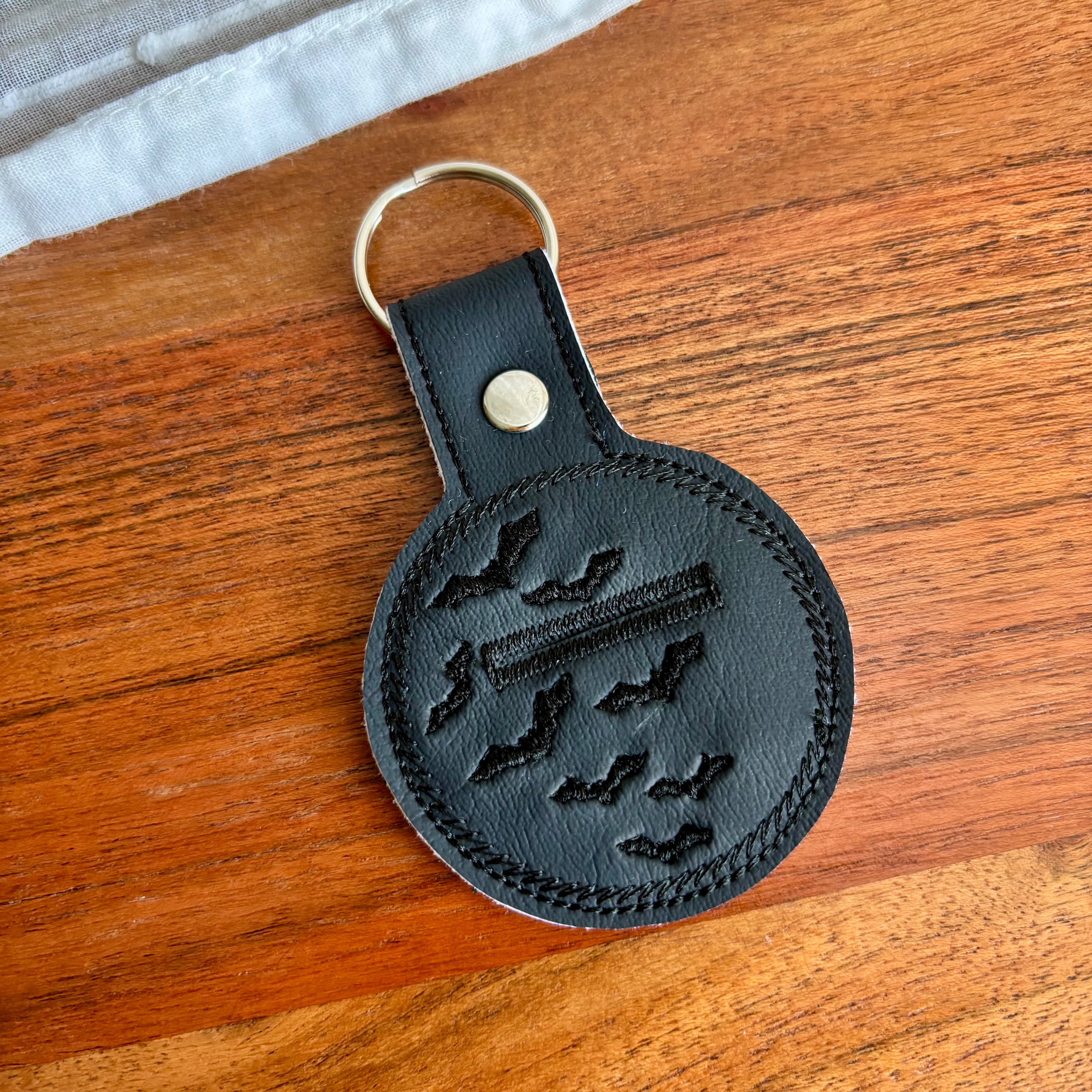 Bat Quarter Keeper Keychain