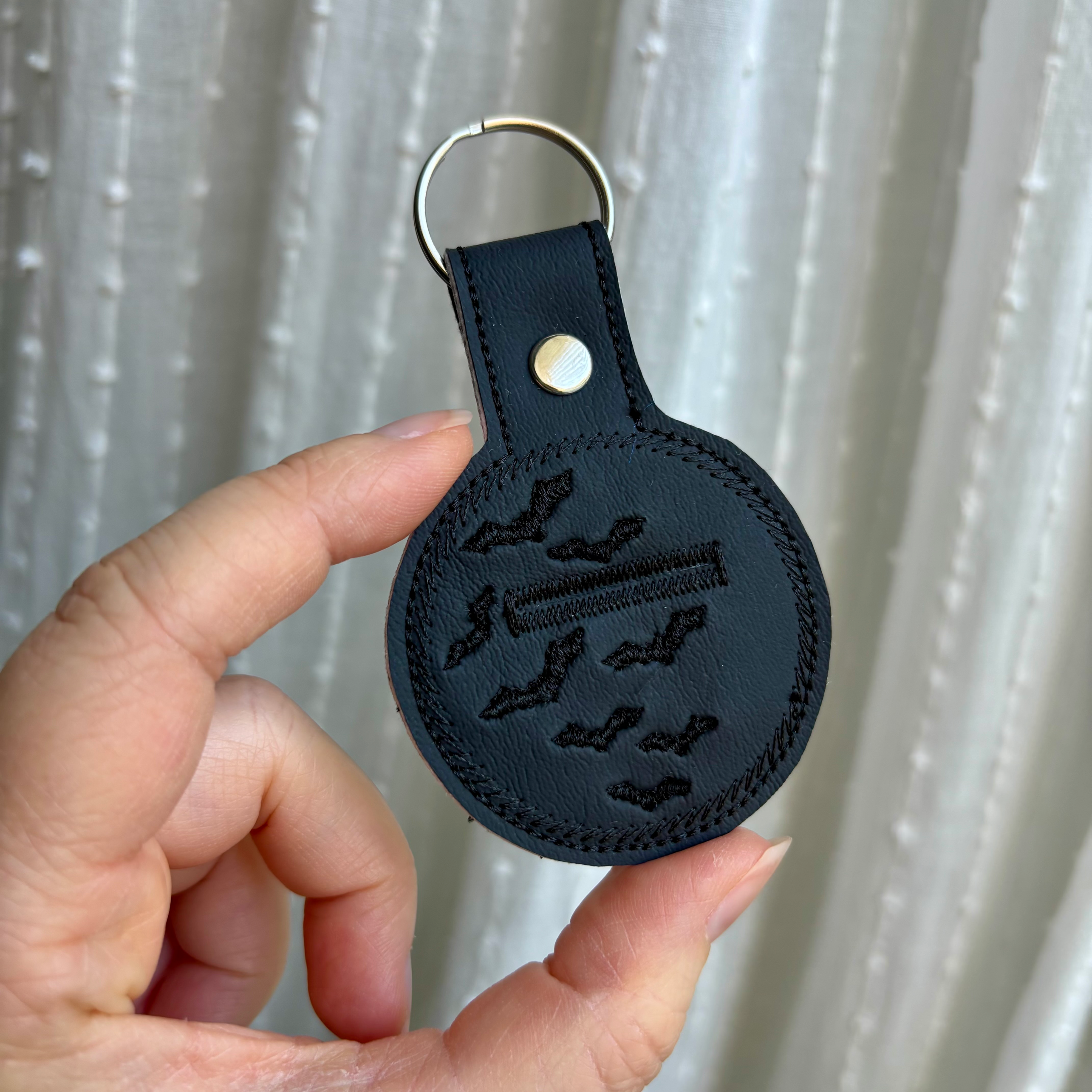 Bat Quarter Keeper Keychain
