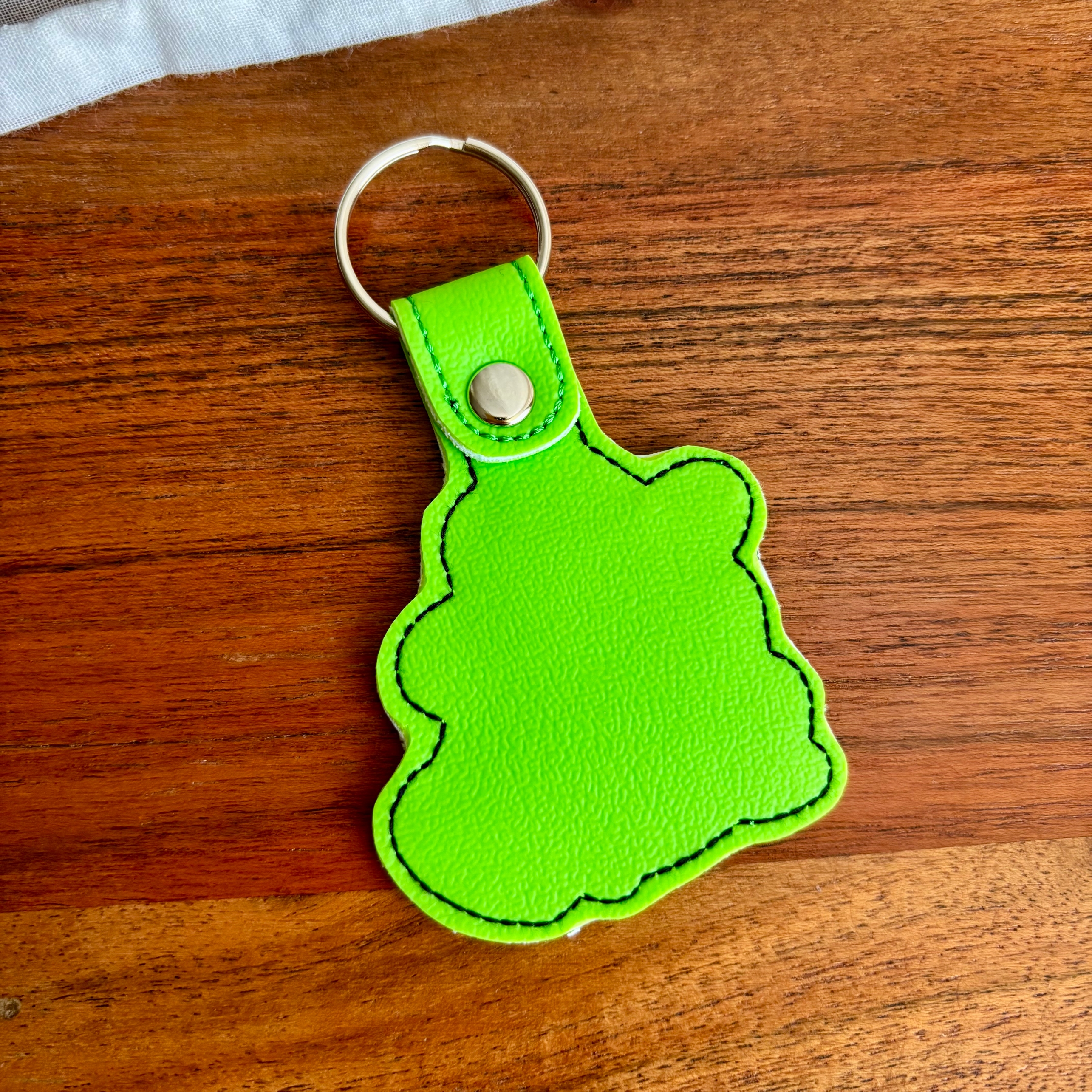 Cowboy Frog Keychain