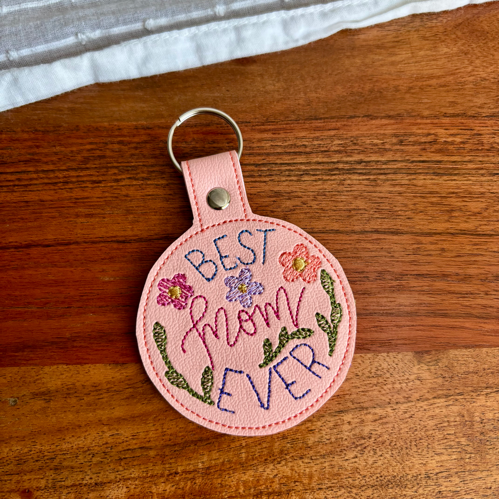 Best Mom Ever Keychain