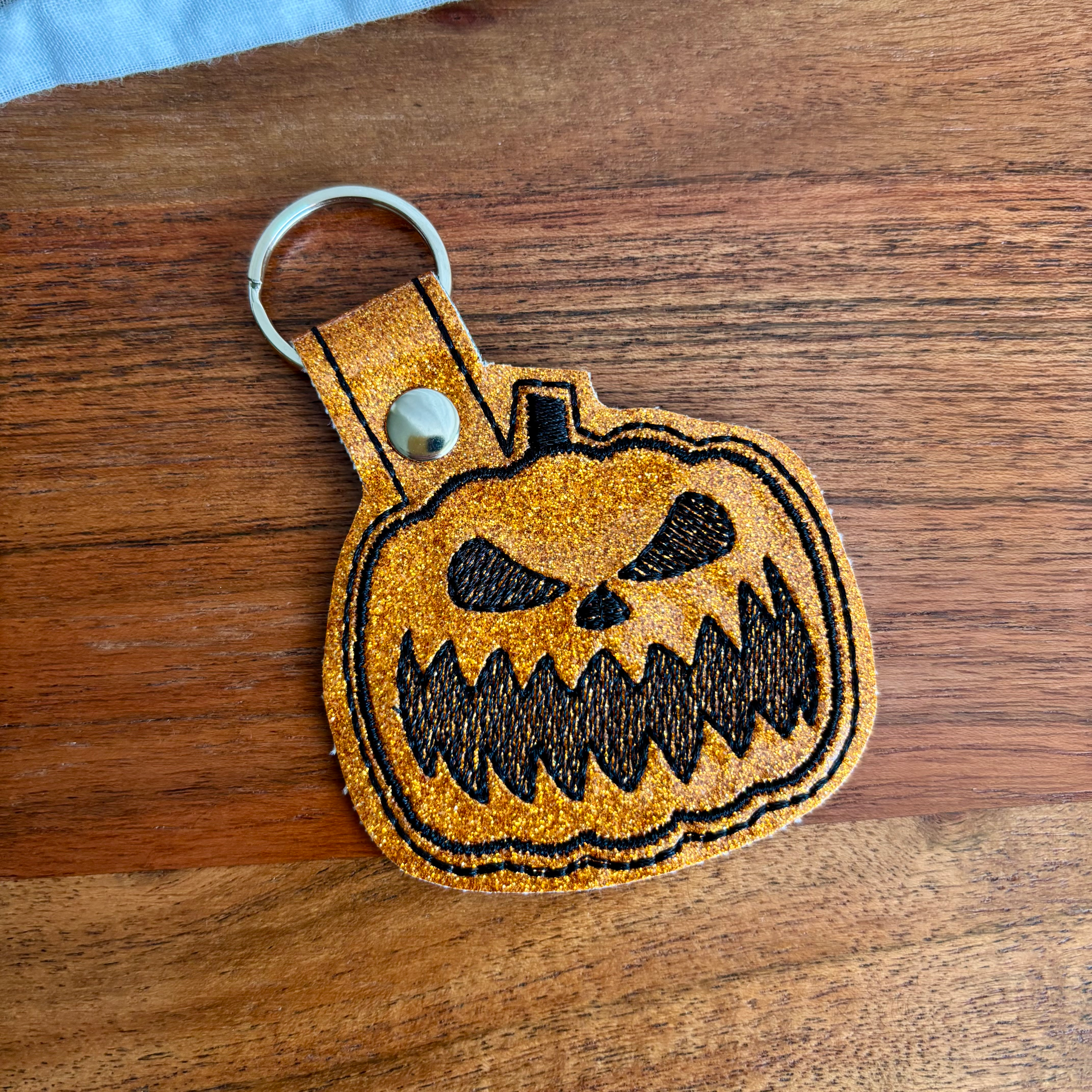 Jack O Lantern Keychain