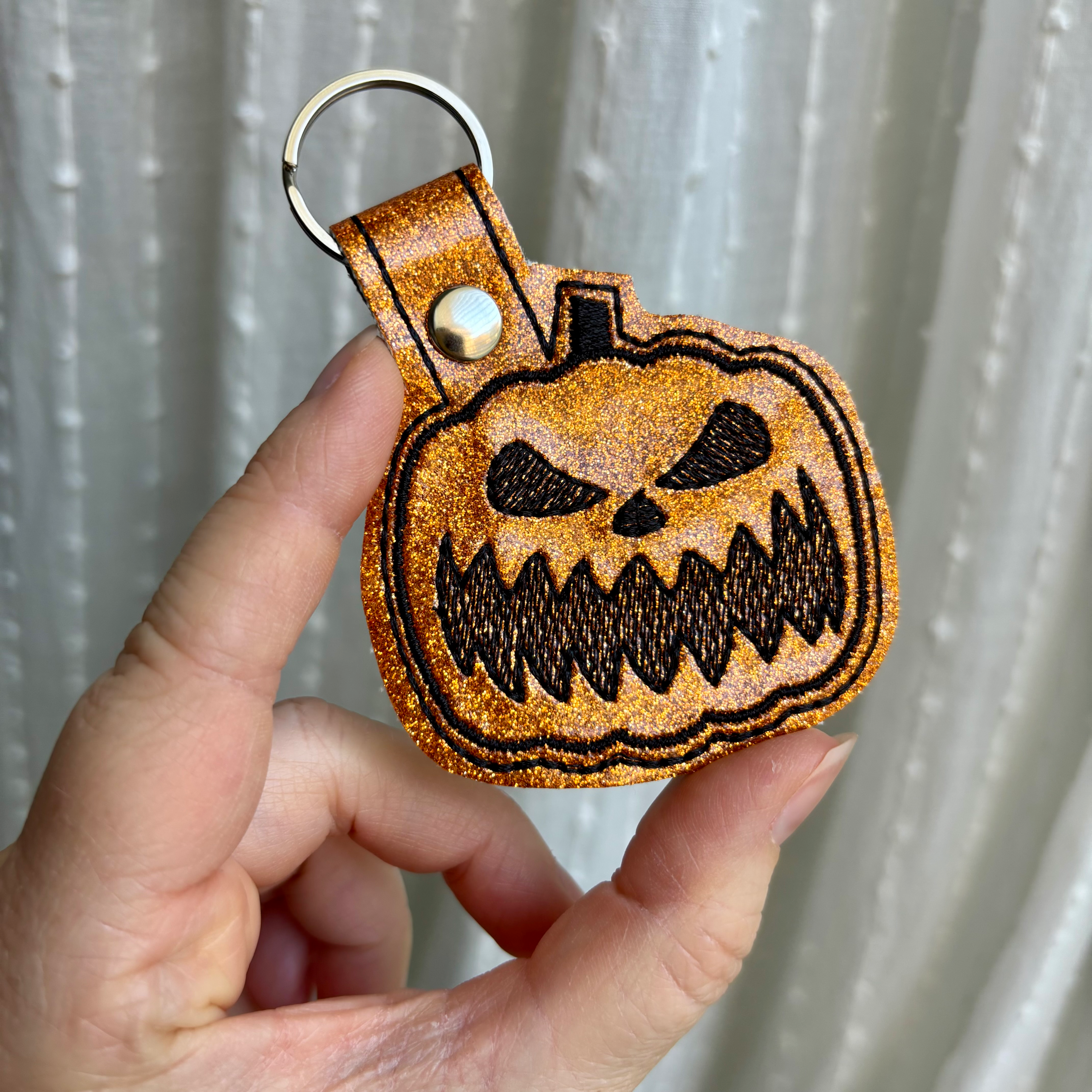 Jack O Lantern Keychain