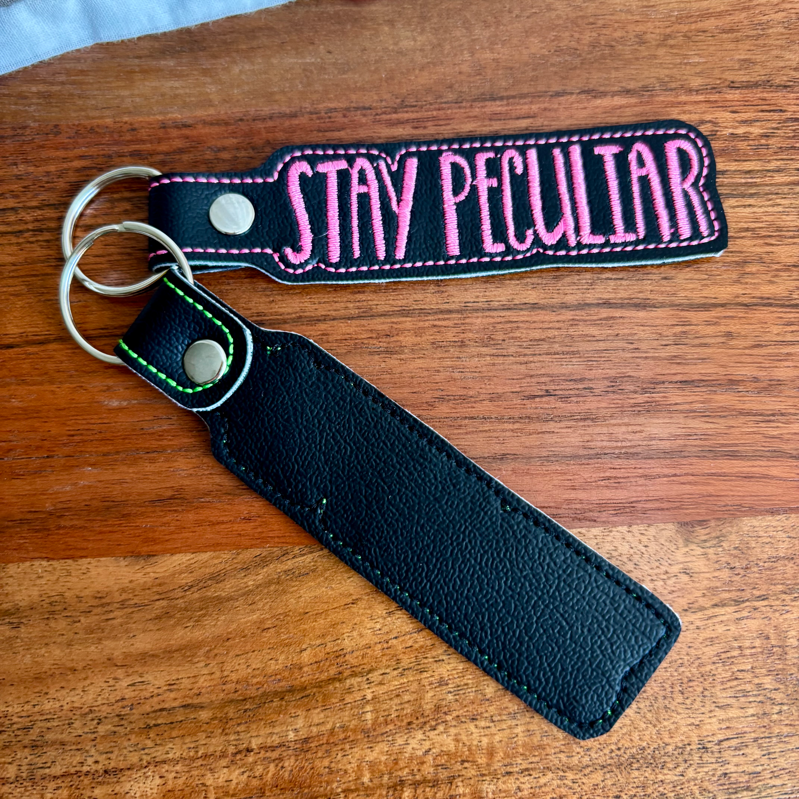 Stay Peculiar Keychain